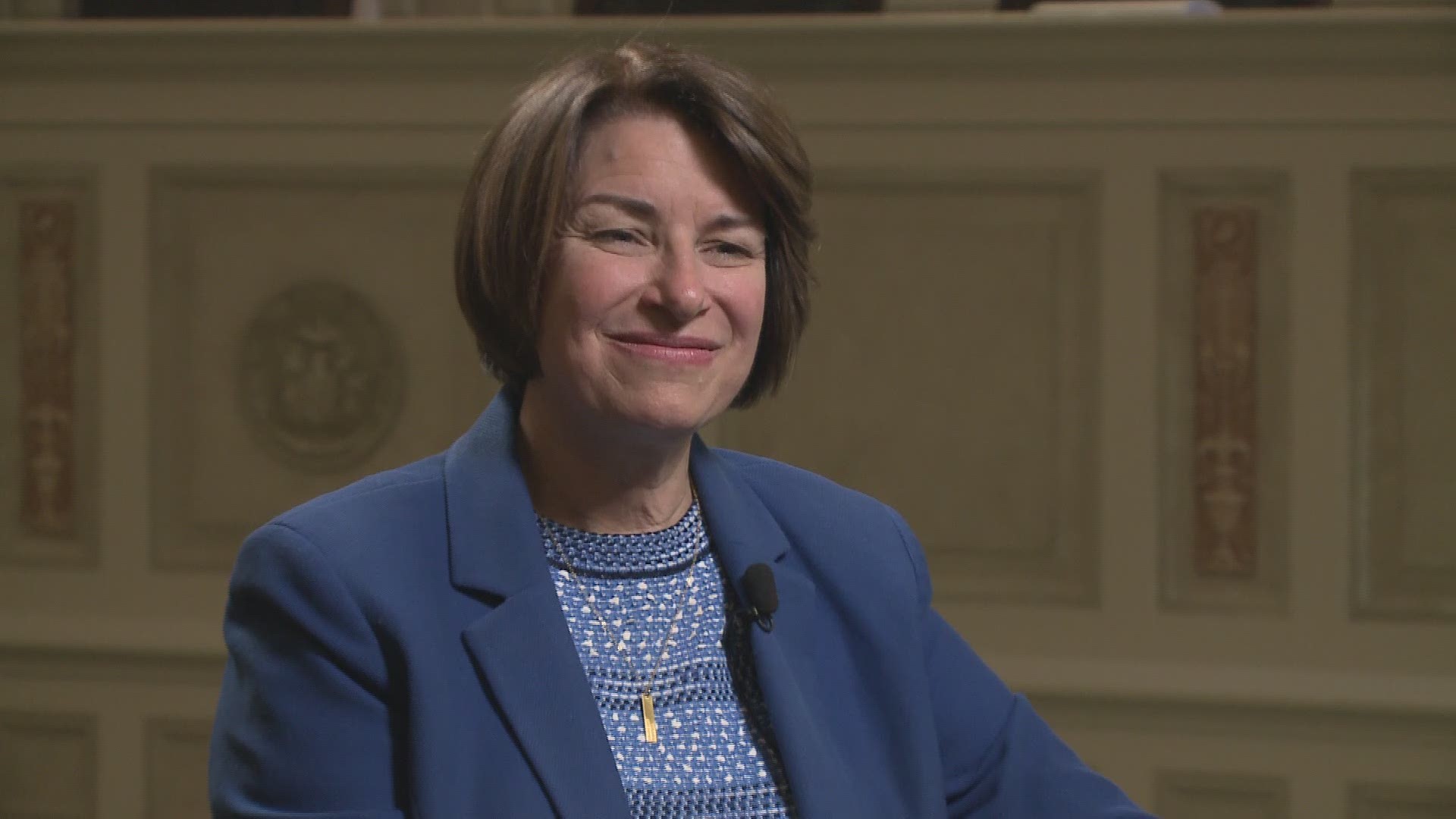 2020 Democratic Presidential candidtate Sen. Amy Klobuchar sat  down with us to talk about Pres. Trump, gun control and campaigning in Arkansas.