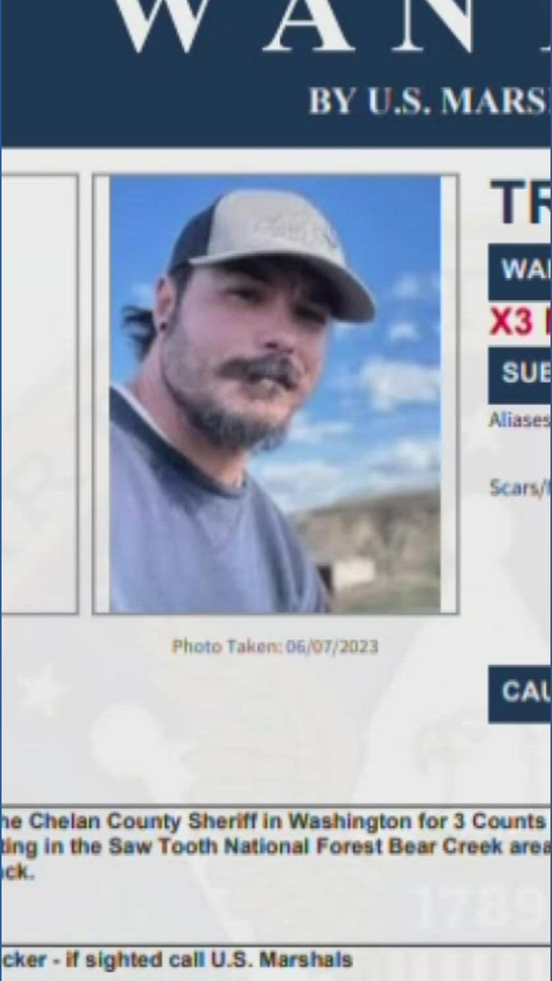 Decker manhunt focuses on Idaho's Sawtooth National Forest | king5.com