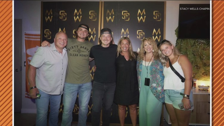 'Morgan, thank you for everything': Country star hosts family of murdered Idaho student