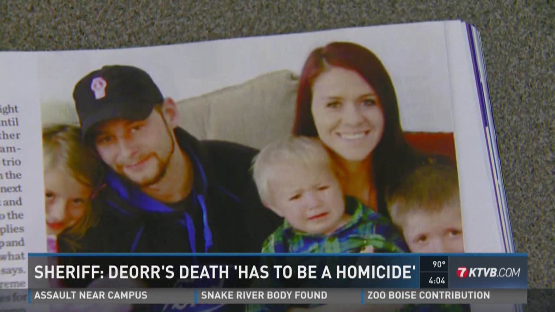 Lemhi County sheriff DeOrr's case 'has to be a homicide'