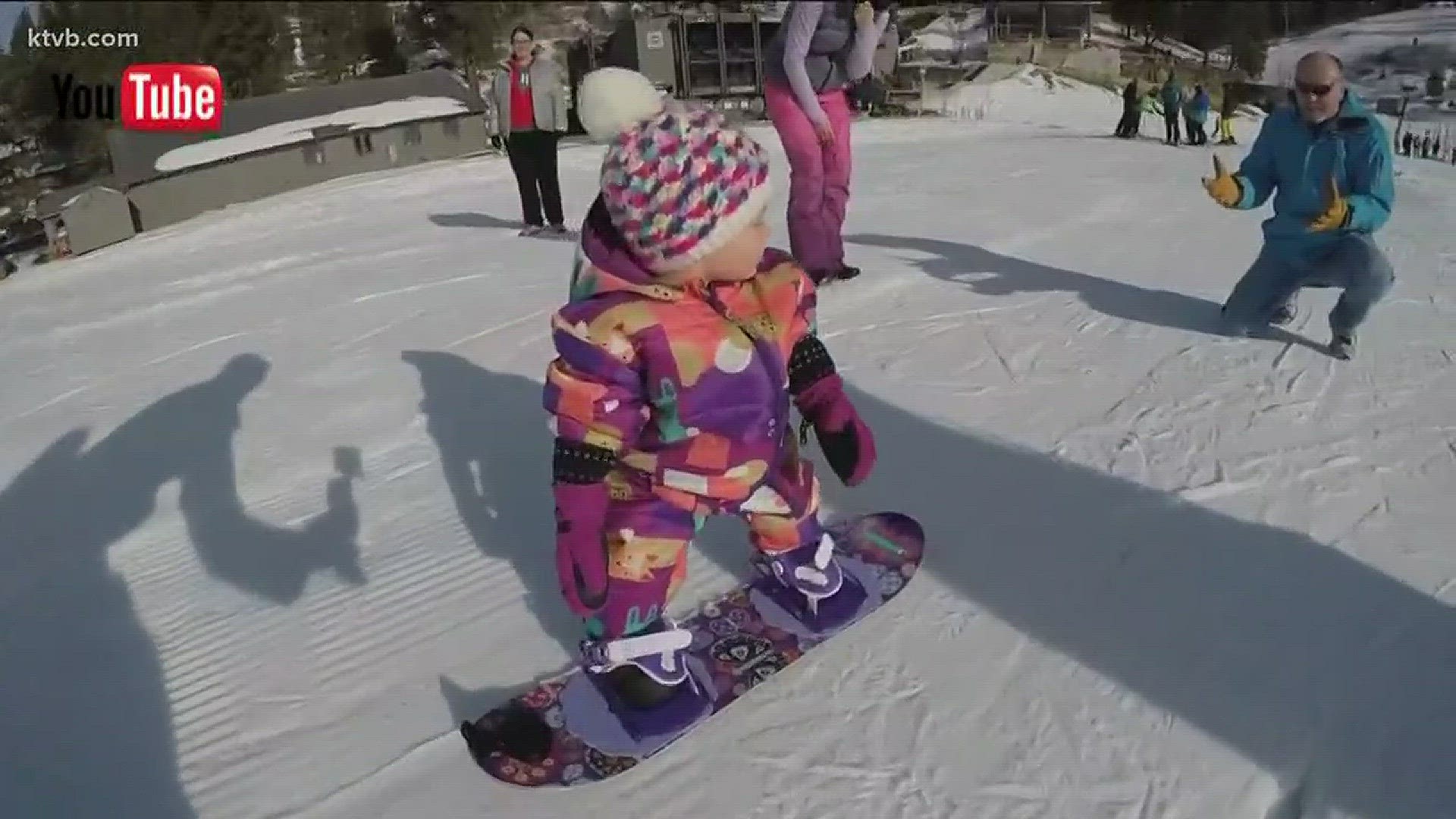 Cash Rowley hit the slopes of Bogus Basin two days before her first birthday.