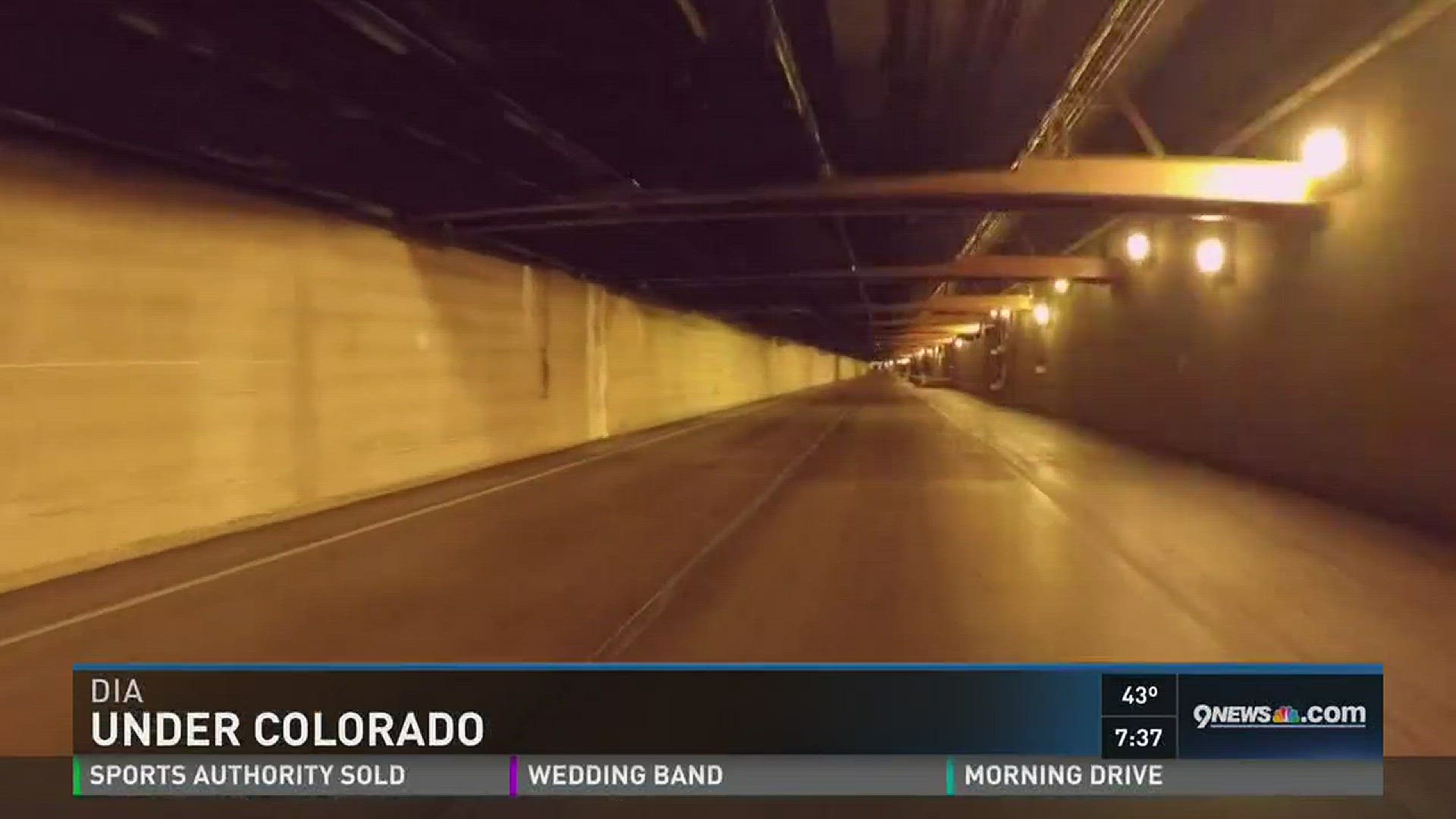Under Colorado The secret tunnels of Denver International Airport