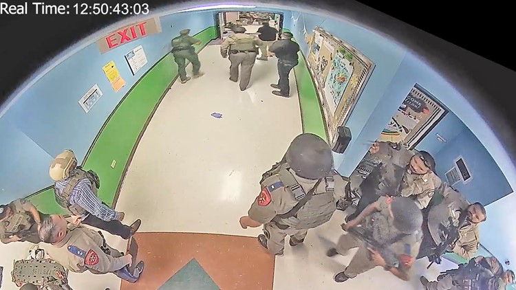 VIDEO: Footage released from inside hallway during Uvalde school shooting