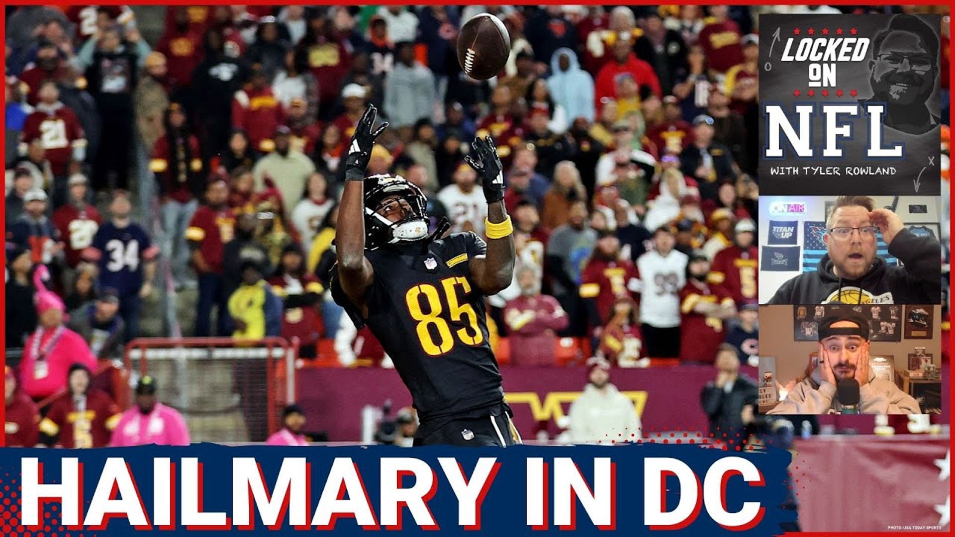 The Washington Commanders and Jayden Daniels had the finish of the year against the Chicago Bears with a hailmary for the ages!