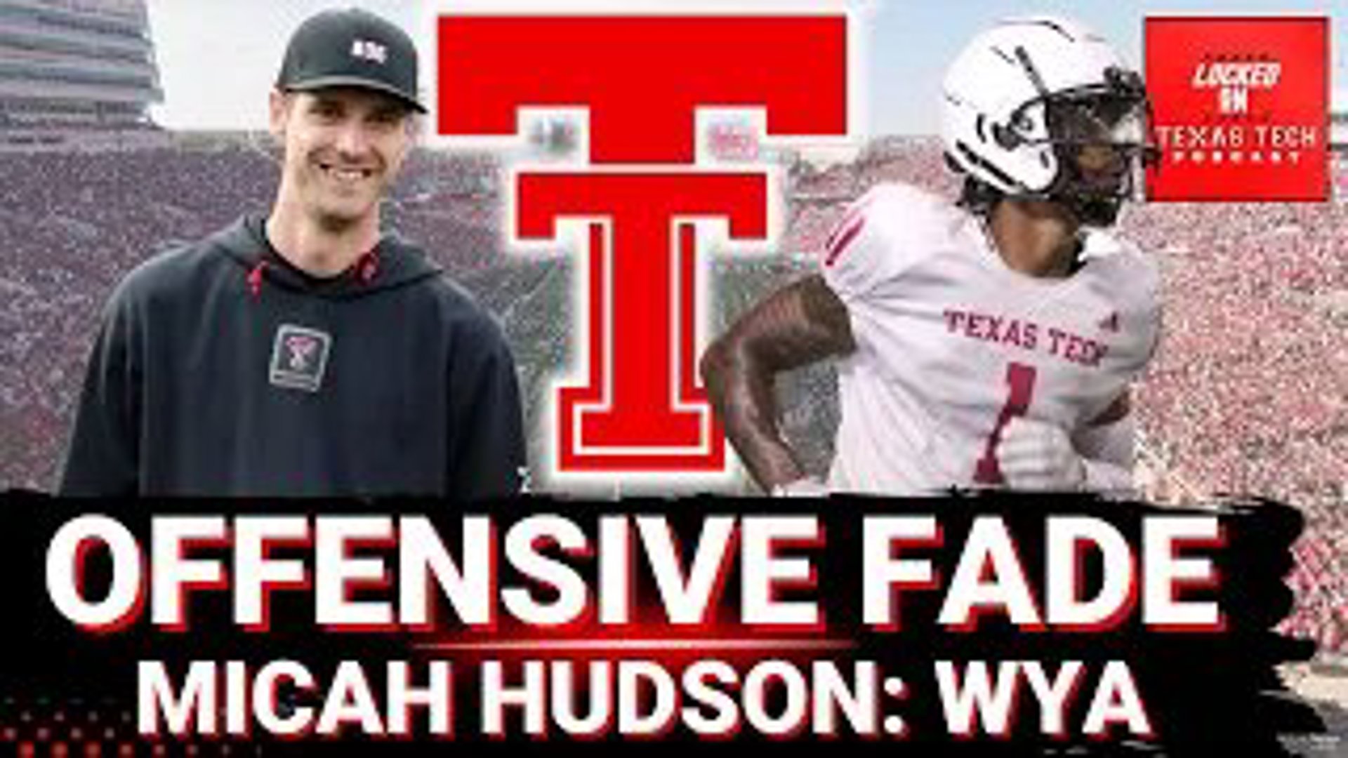 Today from Lubbock, TX, on Locked On Texas Tech:

- offensive illusion?
- Micah Hudson APB?
- o-line experiment
- "like looking in a mirror"

All on Locked On Tech!