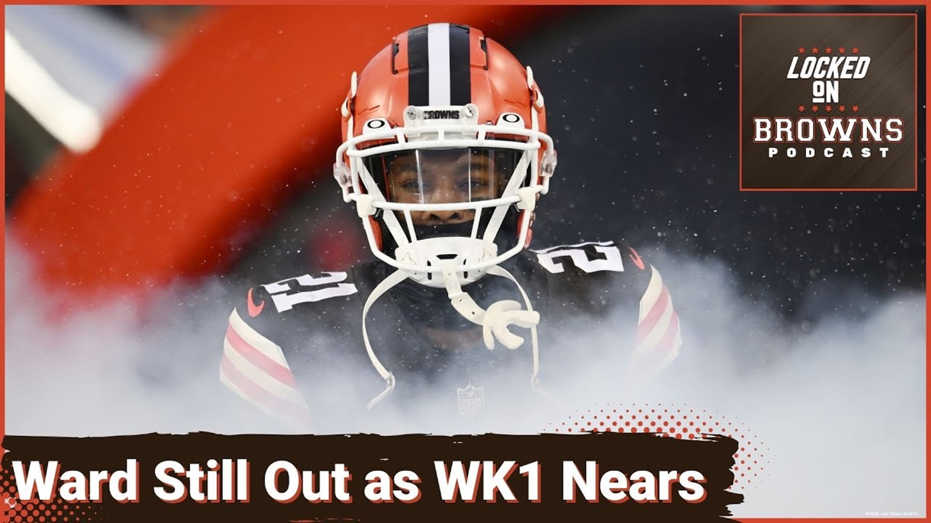 Browns' Denzel Ward is out of concussion protocol and will play in