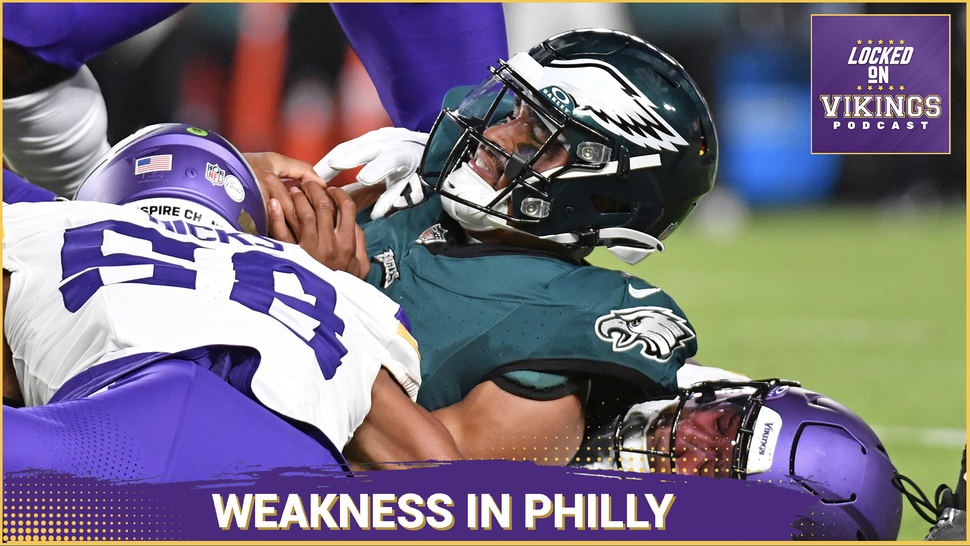 The Philadelphia Eagles are on a two game losing streak. They're struggling on defense and the Tush Push ain't what it used to be.