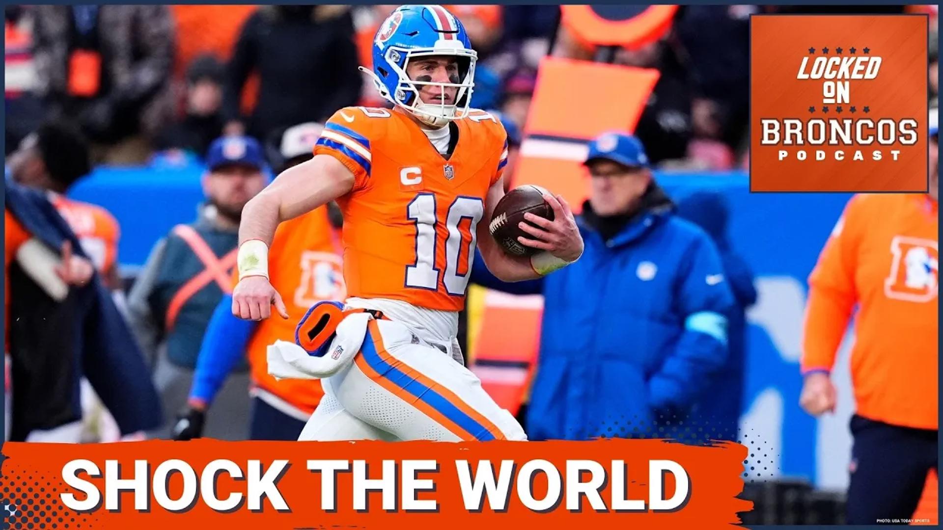 The Denver Broncos first playoff appearance in over nine years is fast approaching with a matchup against the Buffalo Bills.