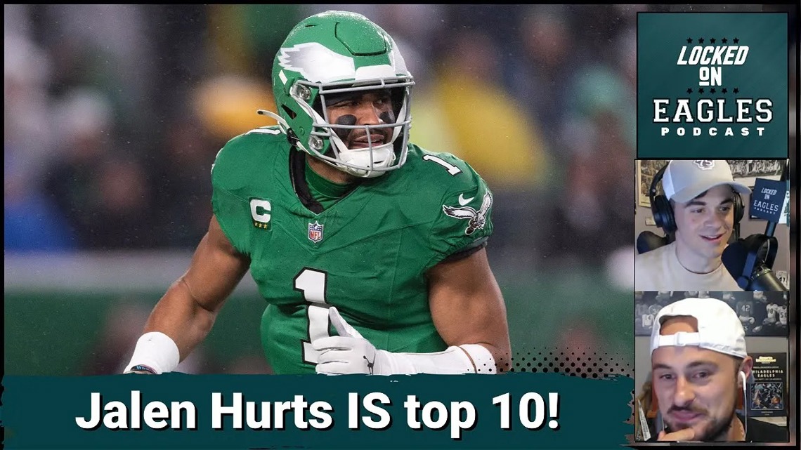 Jalen Hurts IS EASILY a top 10 QB in the NFL! Why does the NFL think he ...