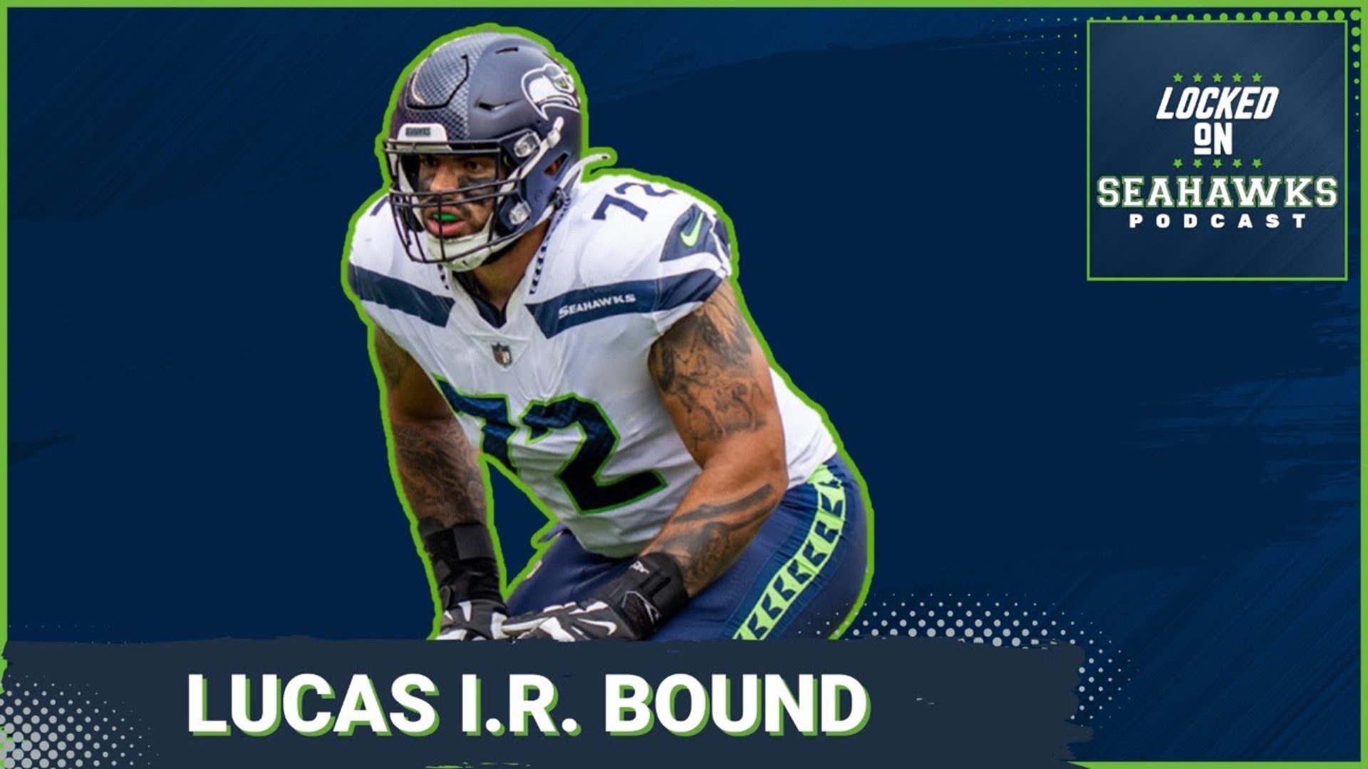 Making a bad situation along the offensive line even worse, the Seahawks placed hurting right tackle Abraham Lucas on injured reserve