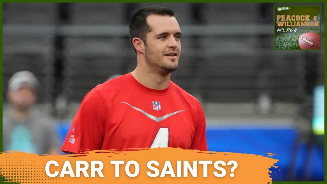 Derek Carr Visits New Orleans Saints, NFL Draft Trade Frenzy