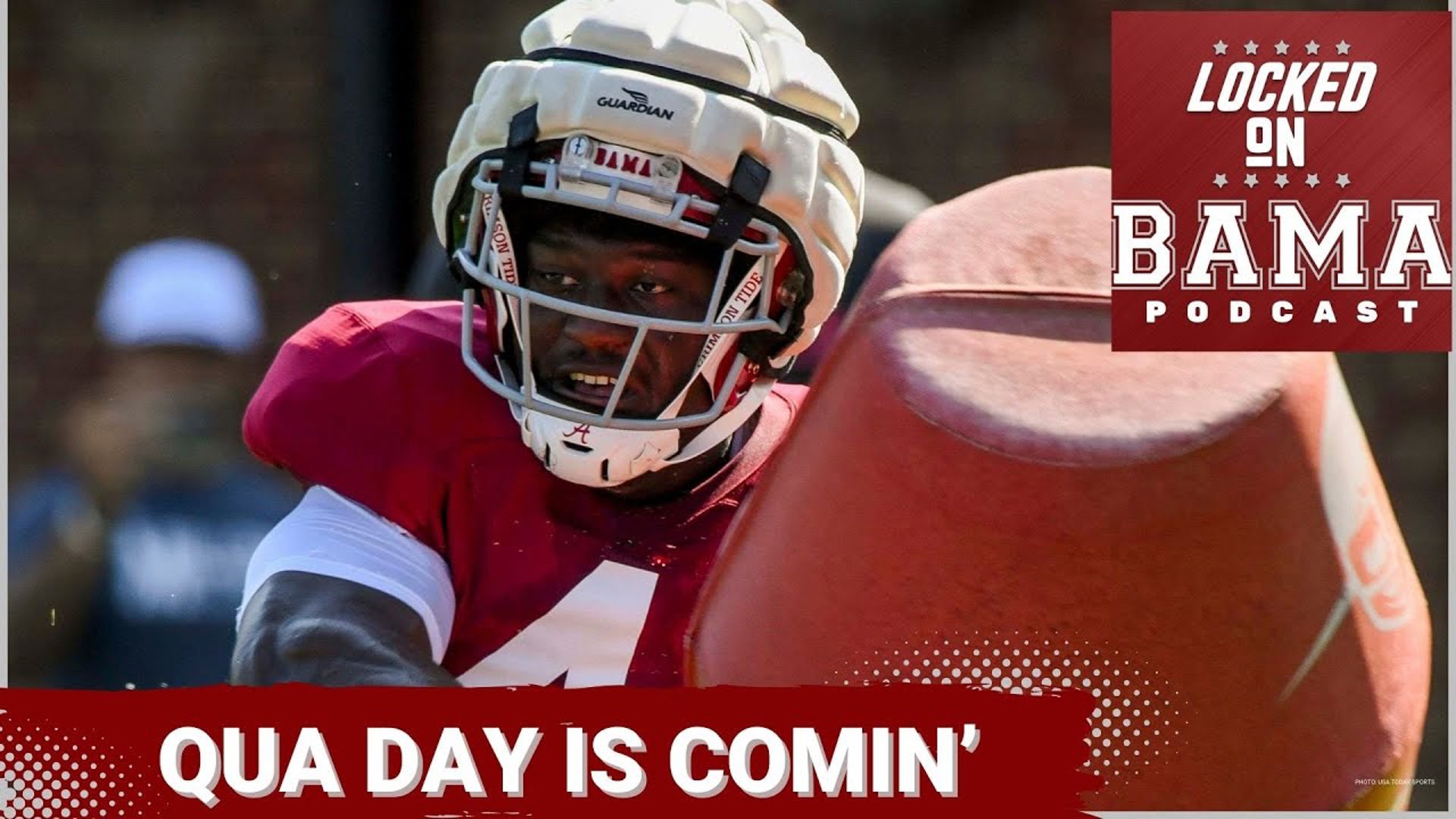 Alabama football had its fifth practice of the year today, and Jimmy Stein was in attendance. Which second-year player really jumped off the field to Jimmy?