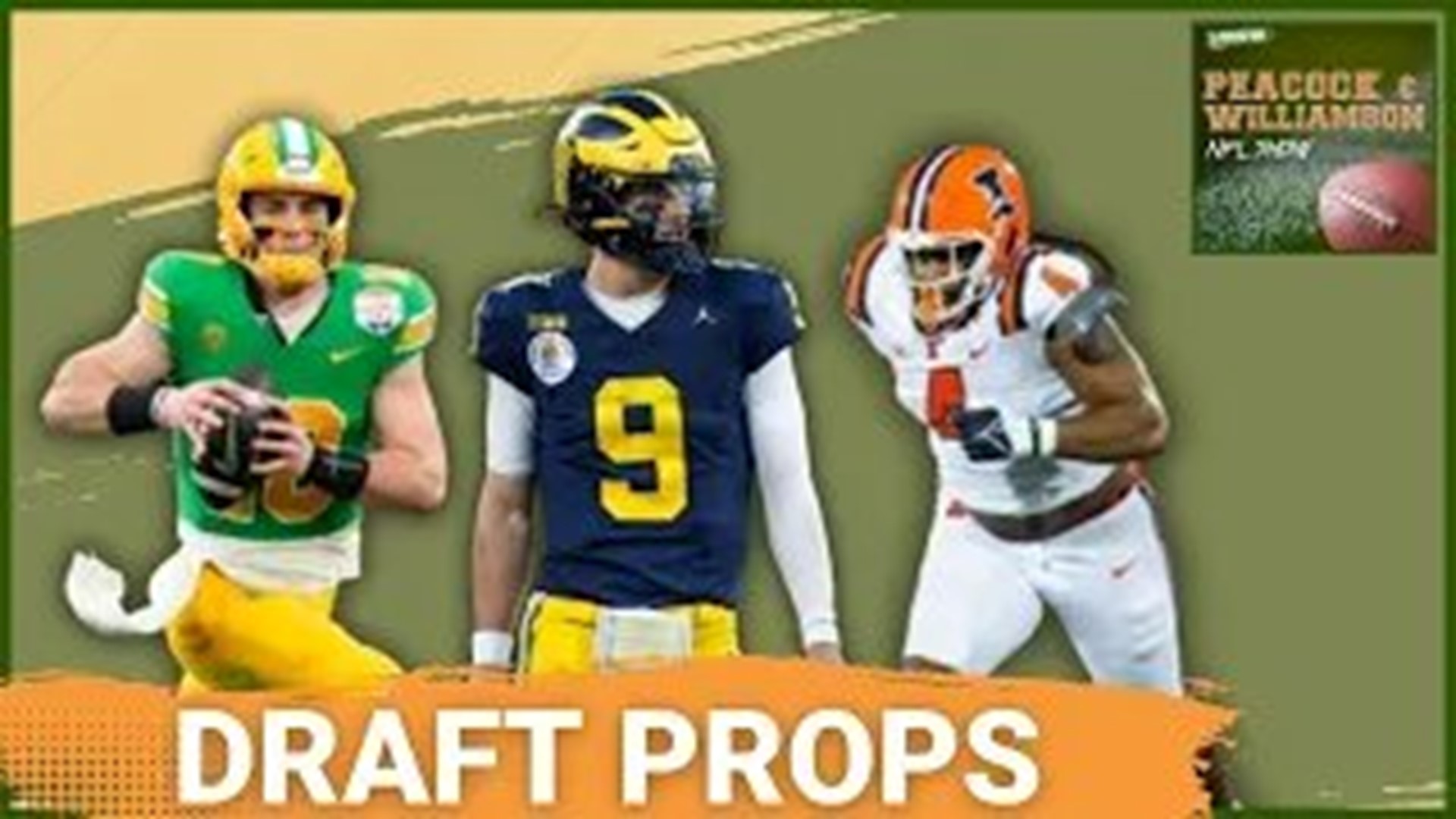 Over/unders on a number of NFL Draft prospects, including quarterbacks JJ McCarthy, Bo Nix and Michael Penix. How high will Bowers, Newton and Mitchell go?