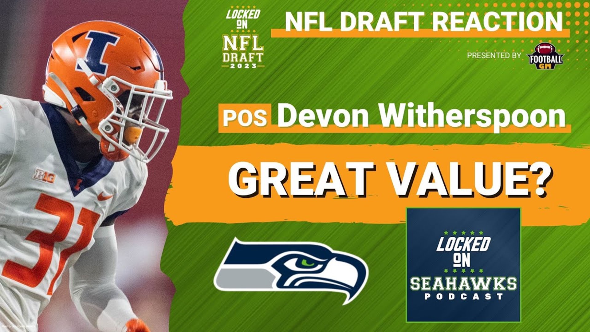 Why Devon Witherspoon was drafted by the Seattle Seahawks, 2023 NFL Draft  Reaction