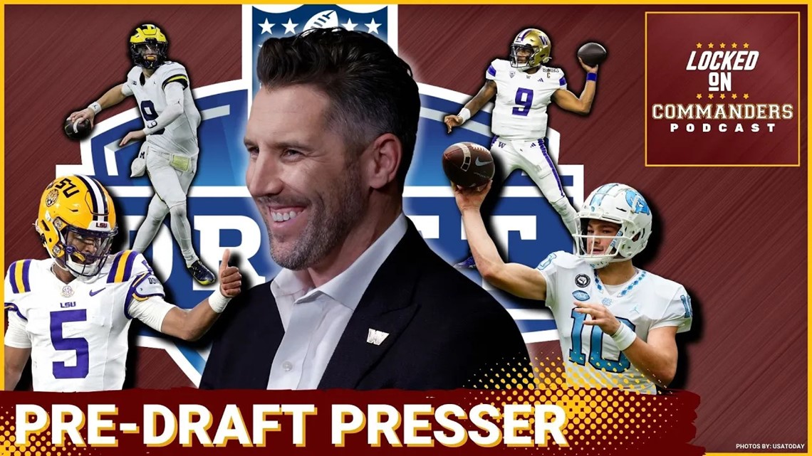Washington Commanders Quarterback Visits and NFL Draft with General ...