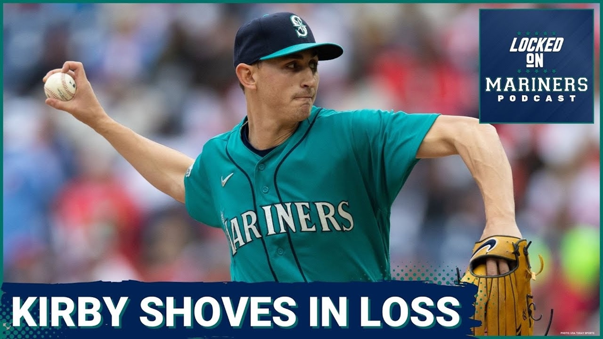 Mariners waste strong outing by Kirby in 1-0 loss to Phillies