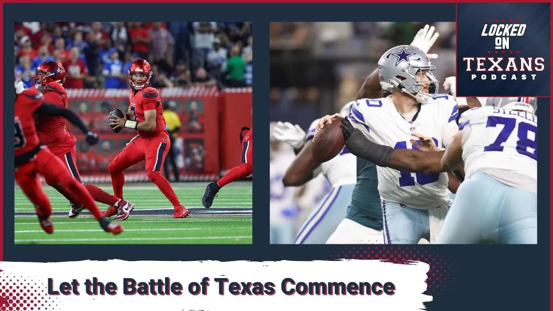 In this special crossover episode of Locked On Texans and Locked On Cowboys, we dive into everything you need to know before Monday night!