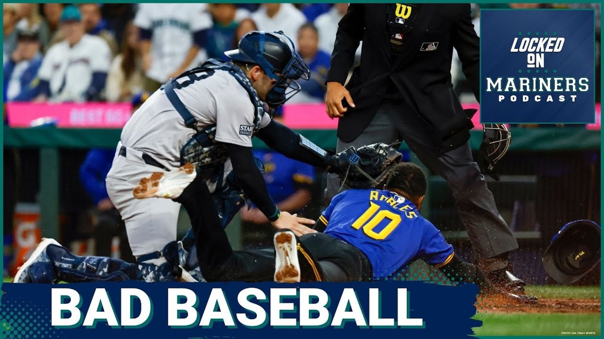 It was a night full of bad baseball for the Mariners on Tuesday.