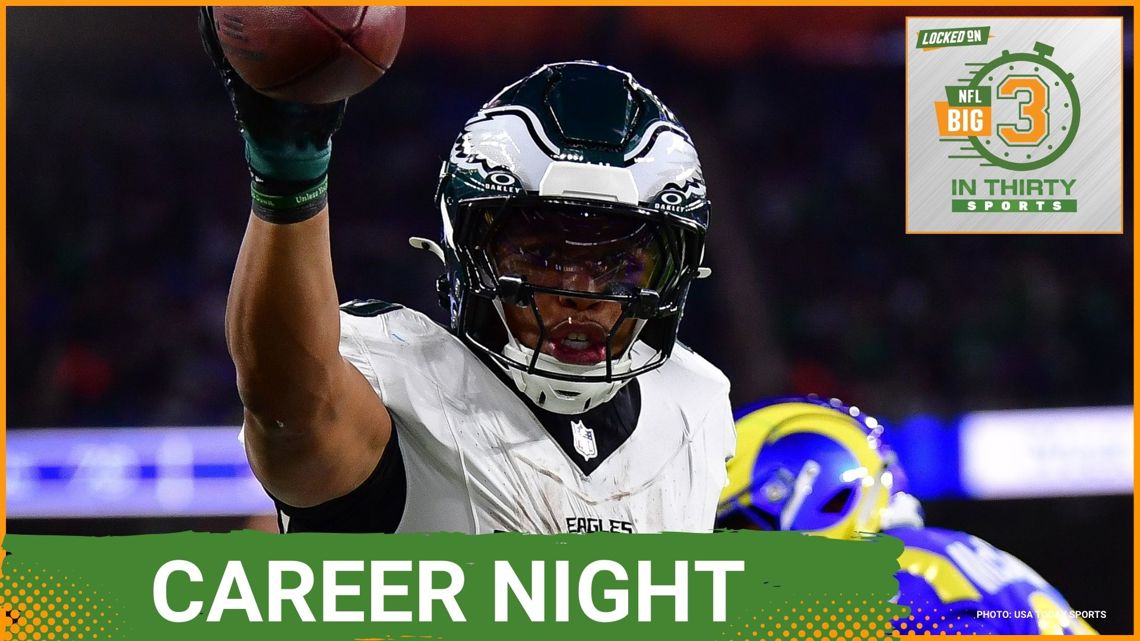 Saquon Barkley's Big Night Gets The Eagles A Win Over The Rams | The ...