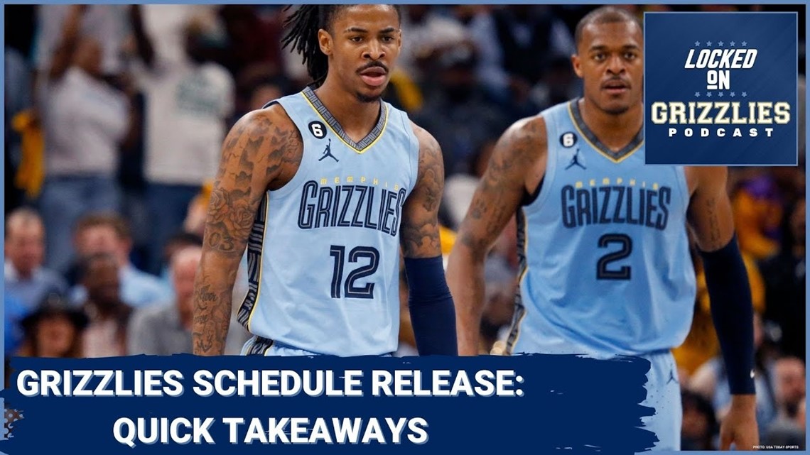 Memphis Grizzlies 202324 NBA schedule reactions and takeaways