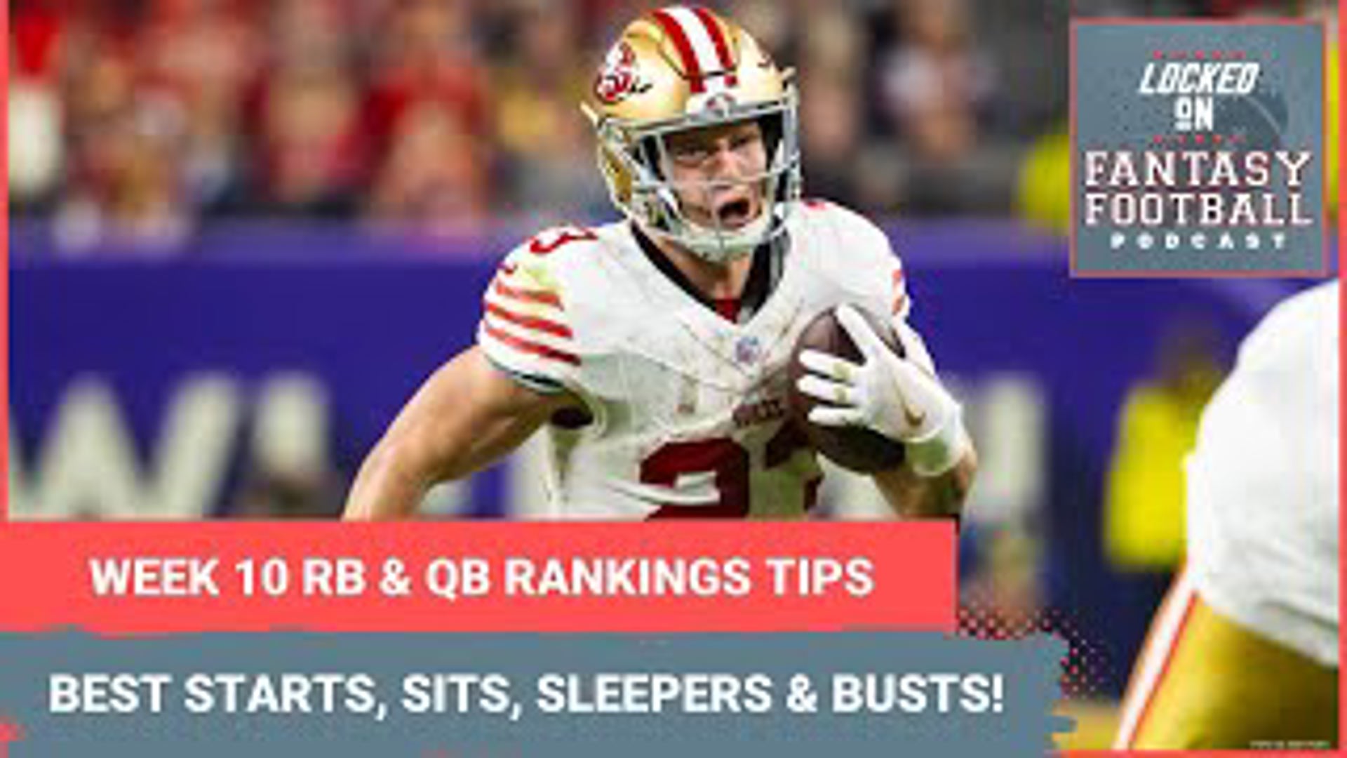 Sporting News.com's Vinnie Iyer and NFL.com's Michelle Magdziuk compare and contrast their running back and quarterback rankings for Week 10.