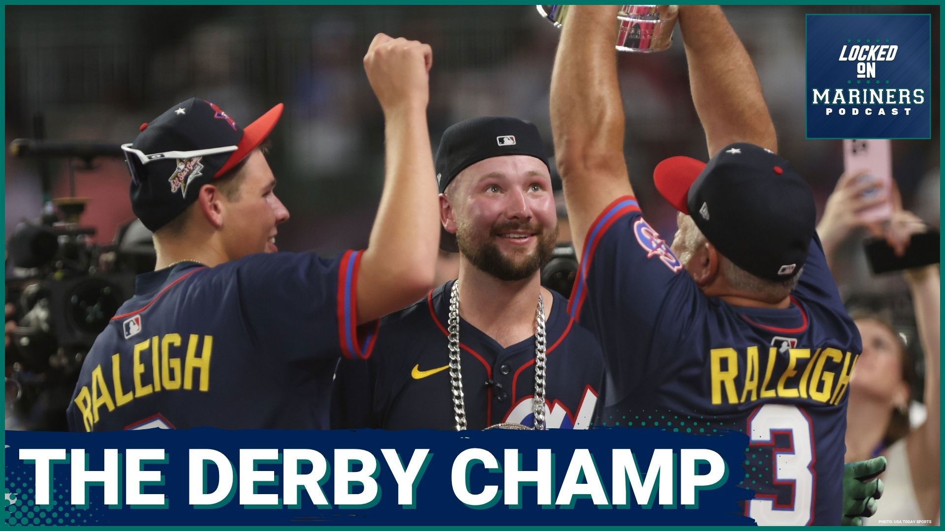 Ty and Colby react to Cal Raleigh winning the 2025 Home Run Derby then answer some of your Mariners questions.