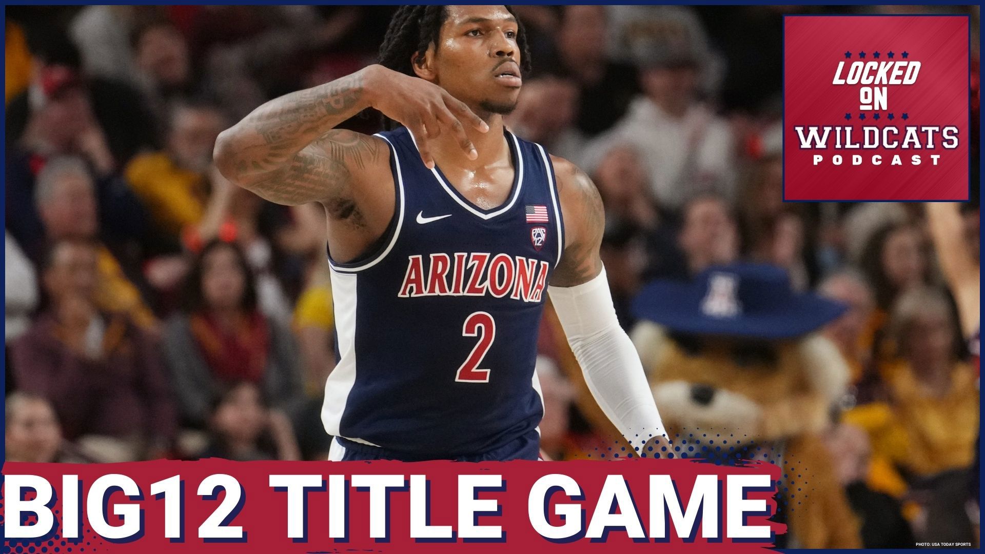 Arizona Basketball got a gritty win against Texas Tech. And now the Houston Cougars await.
Caleb Love is playing the best ball of his Arizona career.