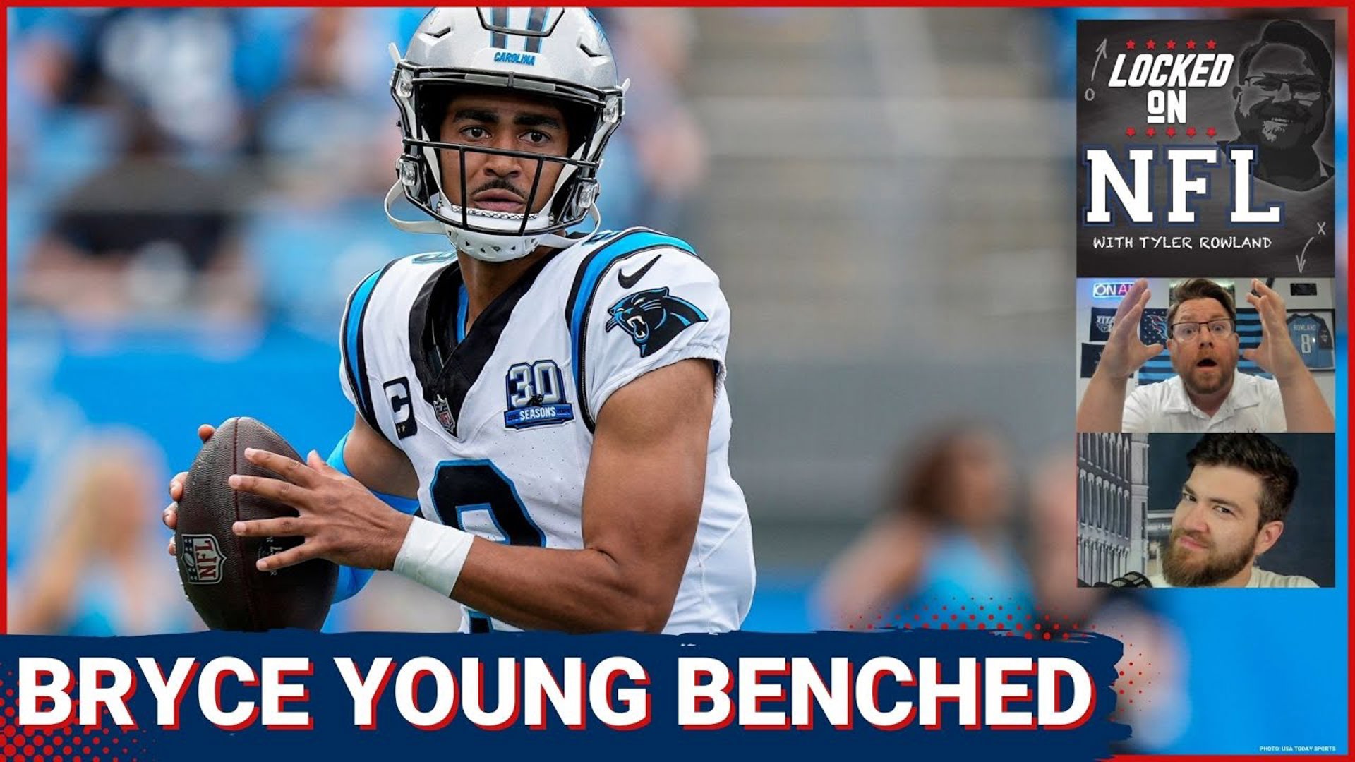 The Carolina Panthers are benching Bryce Young, their former number one pick, and it is another massive mistake by a franchise that seems to be unraveling.