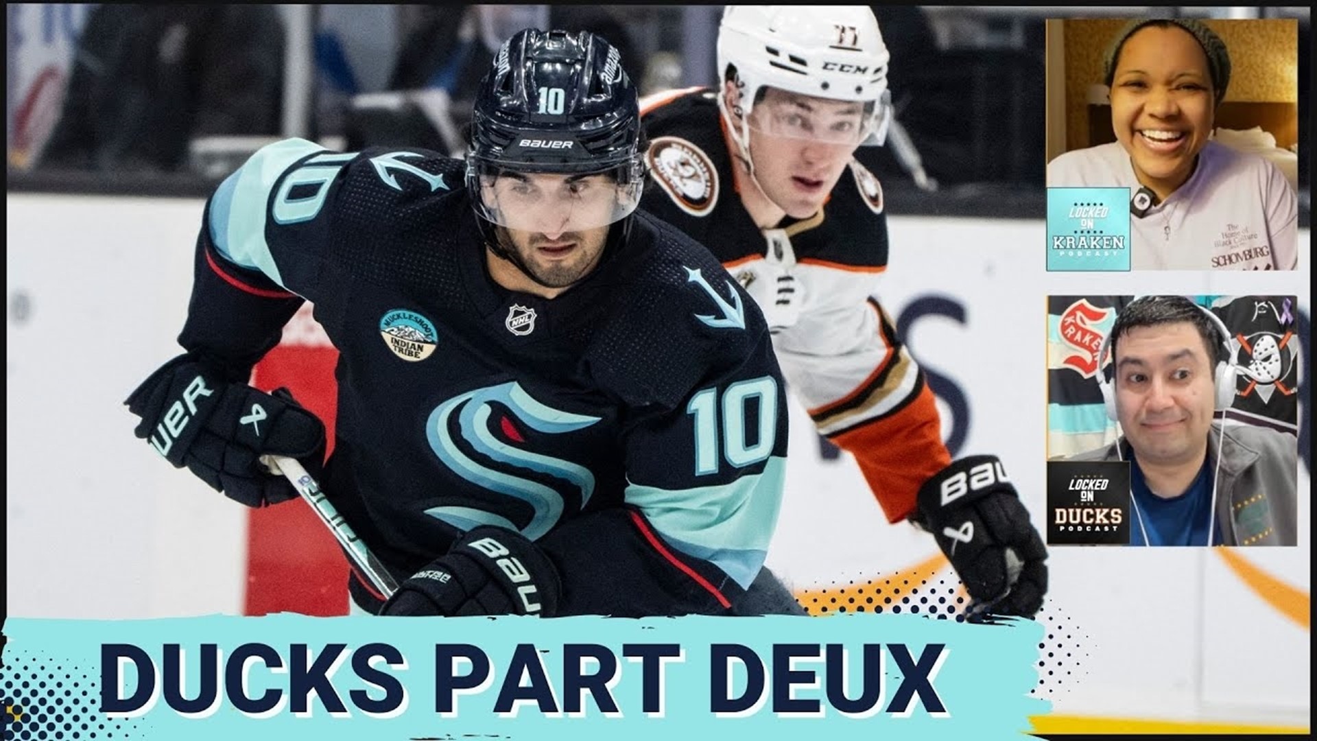 ISSA GAME DAY! Locked on Kraken host Erica L. Ayala is joined by  @LockedOnAnaheimDucks  host and  @firebirds8176  public announcer Jason "JD" Hernandez.