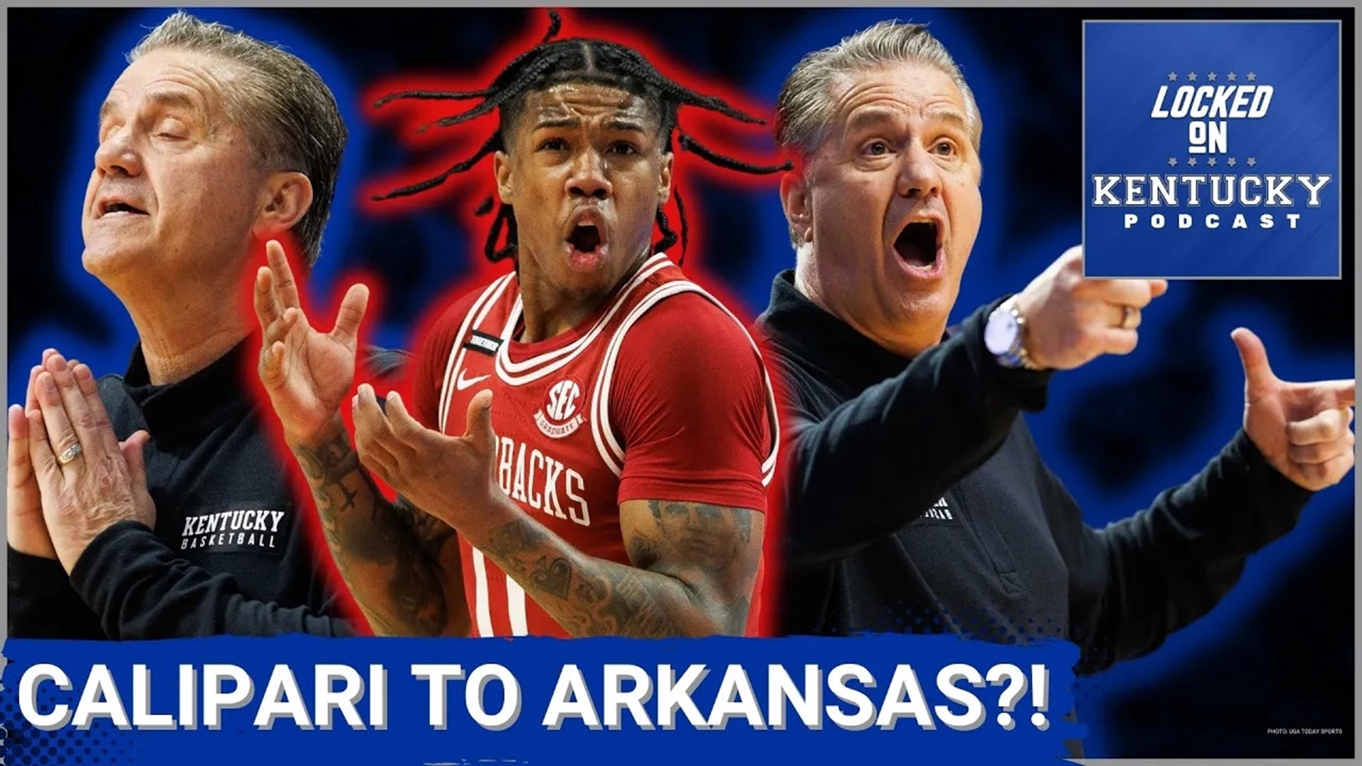 Calipari Razorback Red Could John Calipari LEAVE Kentucky basketball for the Arkansas ...