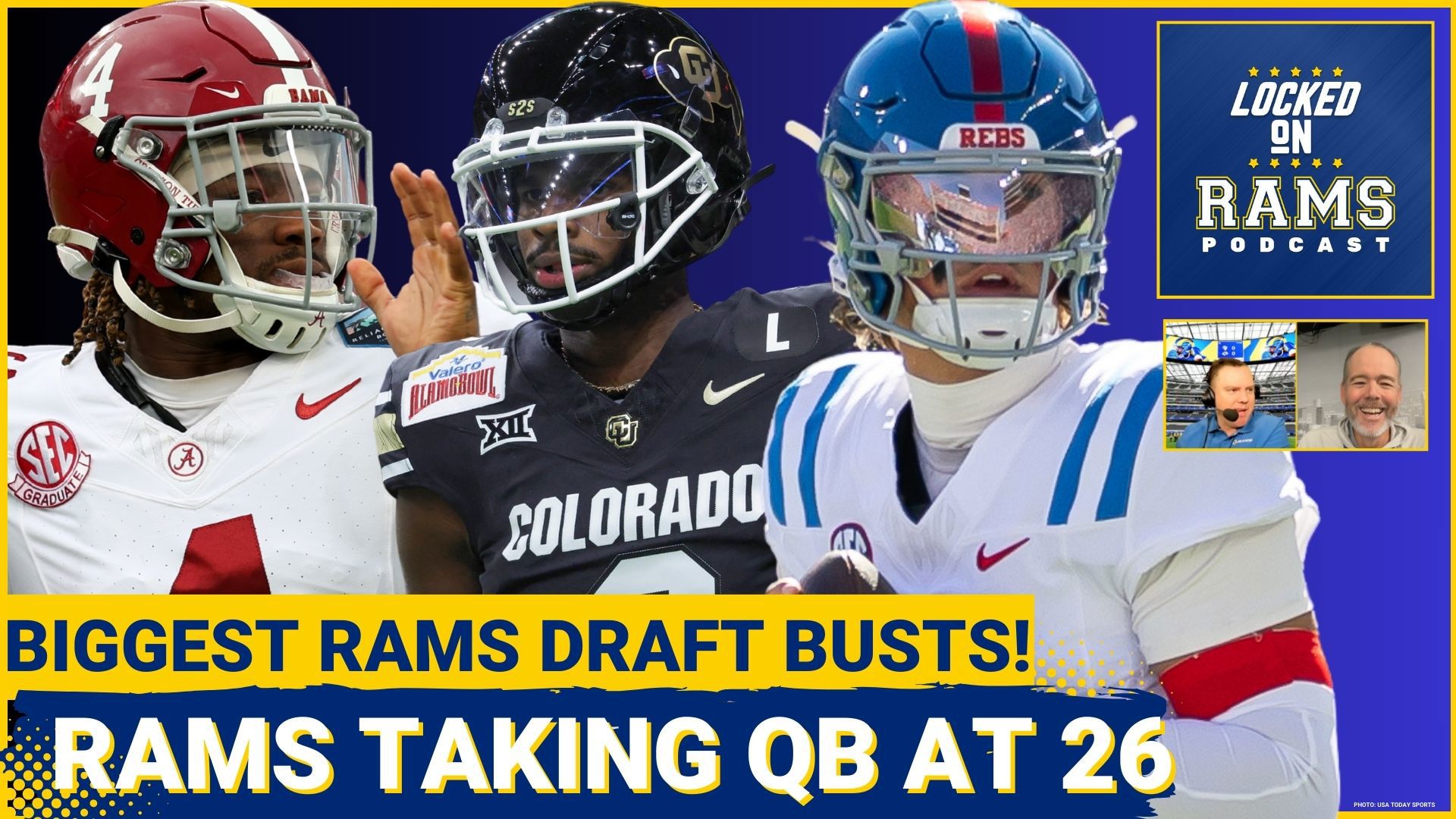 D-mac and Travis discuss the Rams questionable re-signing of linebacker Troy Reeder. Next, why the Rams are seriously considering drafting a quarterback with their f