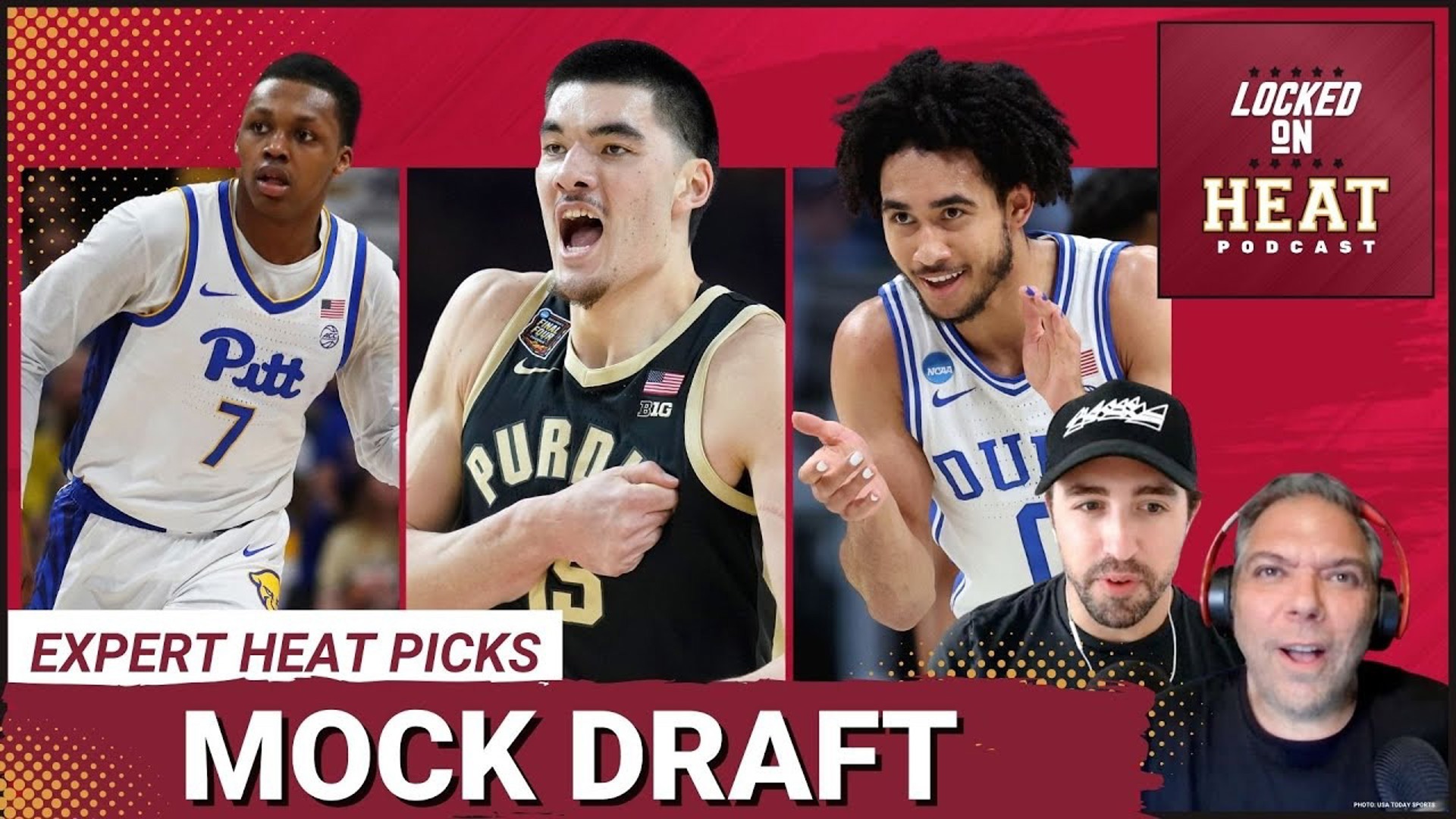 The NBA draft kicks off with the first round Wednesday night and the Miami Heat will be on the clock with the 15th pick.