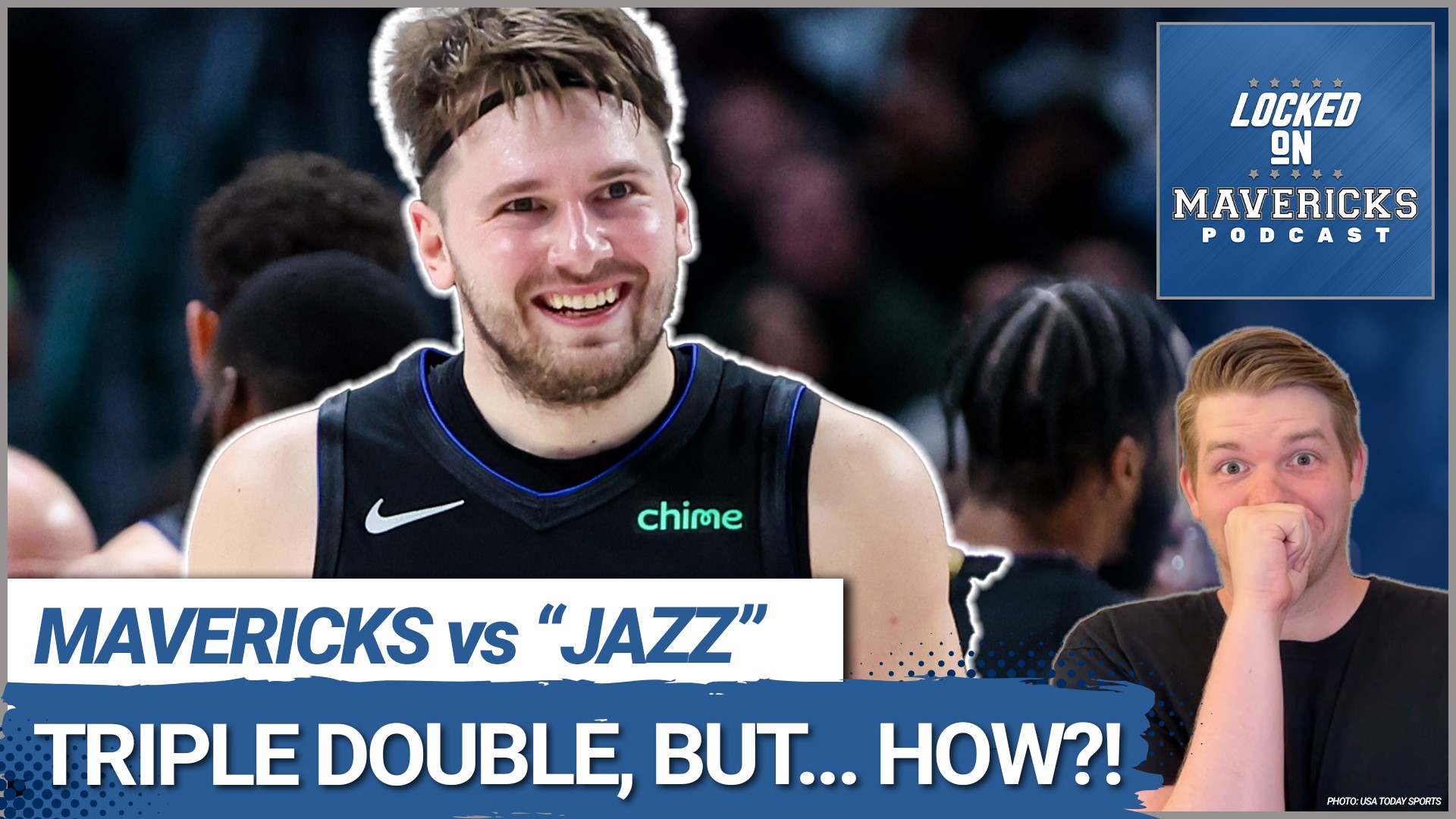 Nick Angstadt & Slightly Biased react to the Dallas Mavericks vs Utah Jazz game, Luka Doncic's triple-double, and ask if Dereck Lively is better than Walker Kessler.