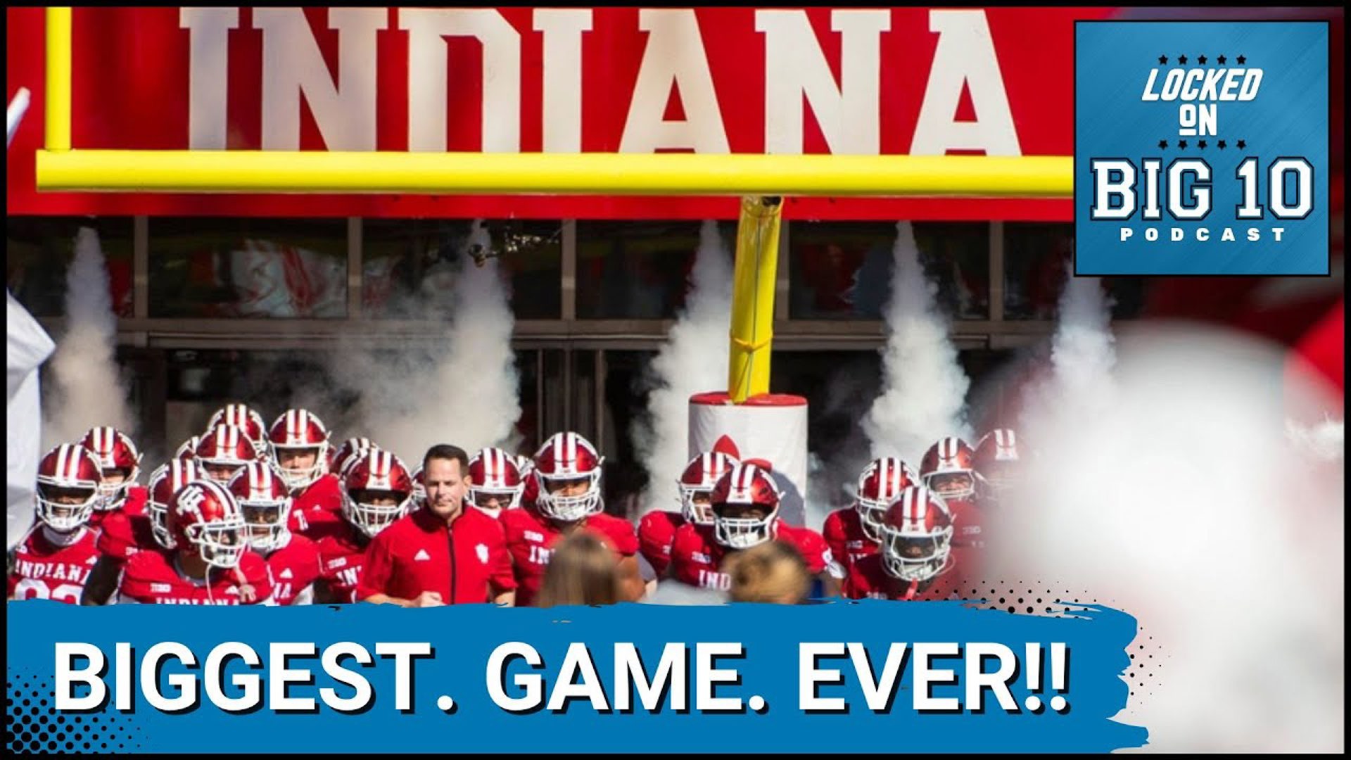 This game is finally here!  Indiana football travels to Ohio State in a top 5 matchup.  This will be the biggest game in Indiana football history.