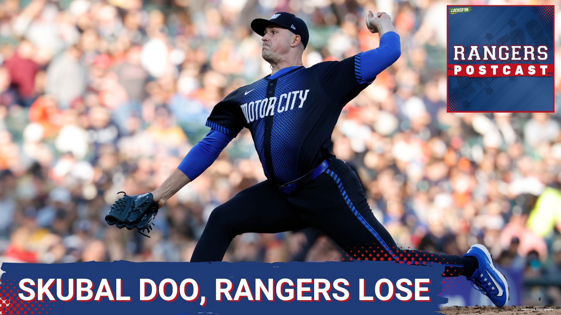 The Rangers were mowed down in Motown by Tarik Skubal and the Tigers 2-1. Last year's A.L. Cy Young award winner had 12 K's. TX Newcomer Sam Haggerty had an RBI hit.