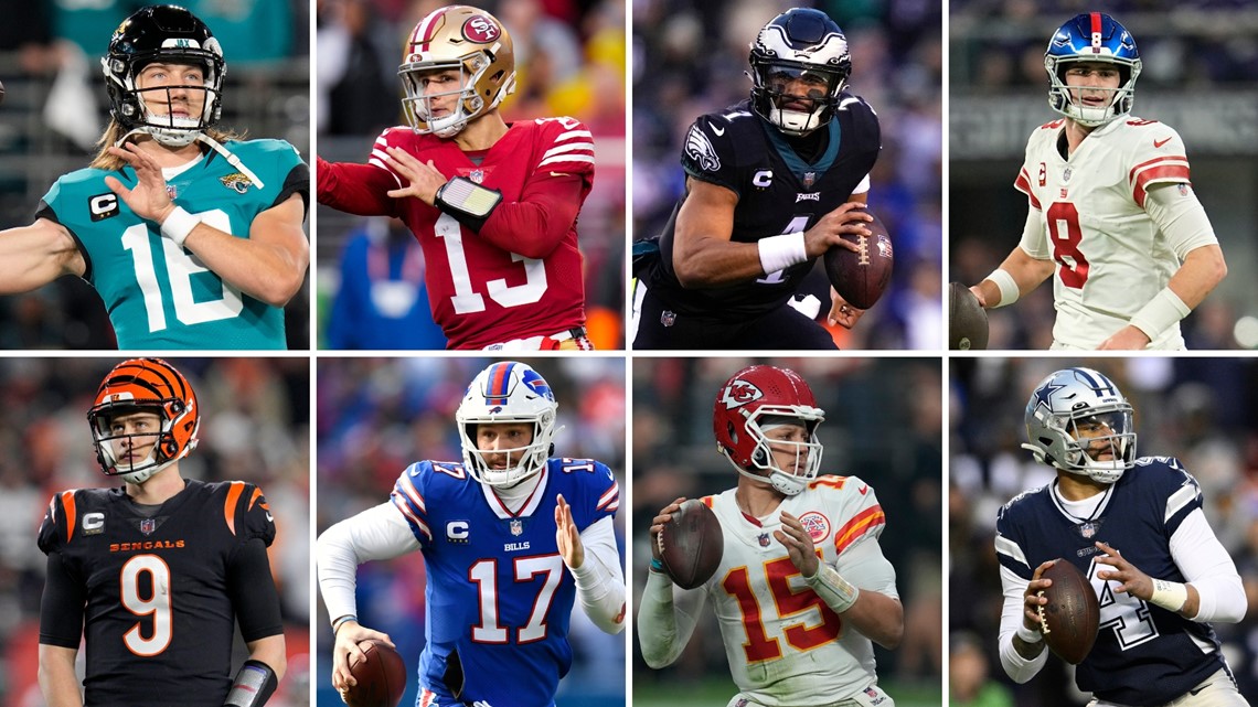 AFC QB final four: Patrick Mahomes, Josh Allen, Joe Burrow, Trevor Lawrence  vying for 2023 Super Bowl, beyond 