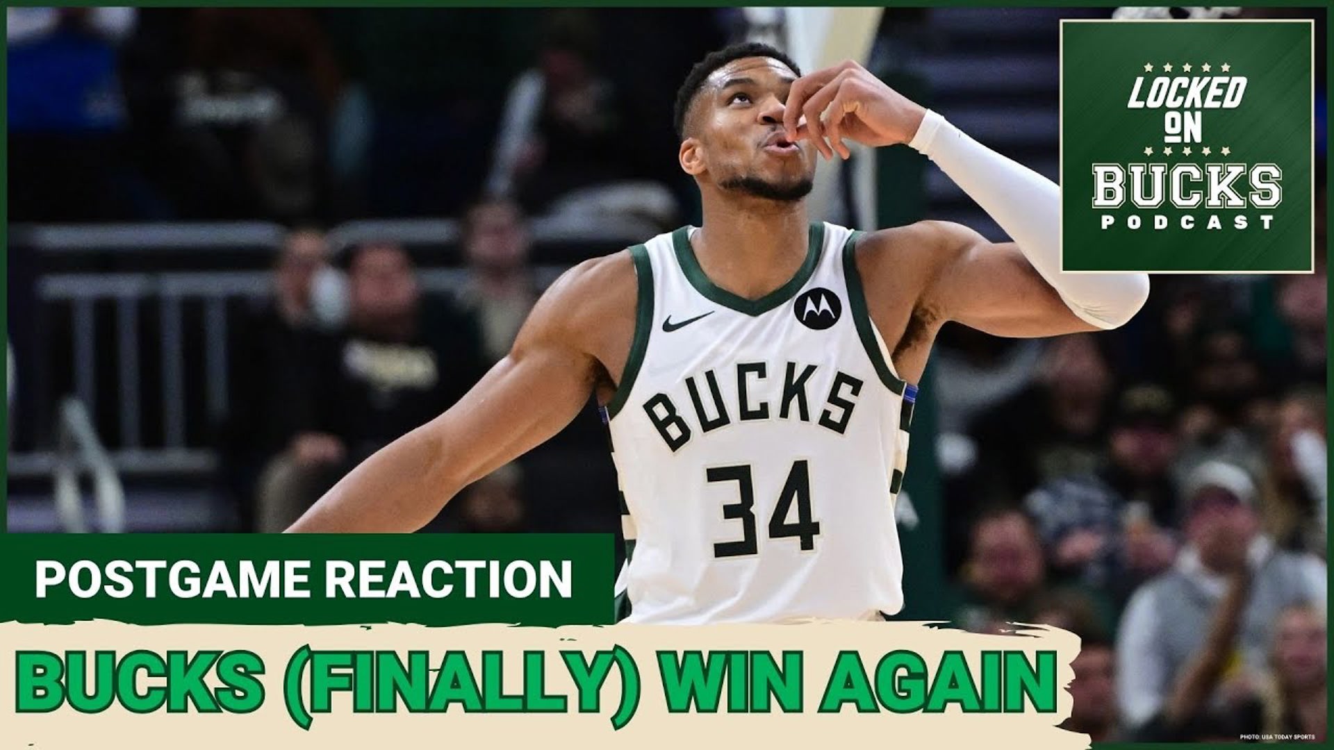 The Milwaukee Bucks snapped a six-game losing streak with a 123-100 victory over the Utah Jazz.