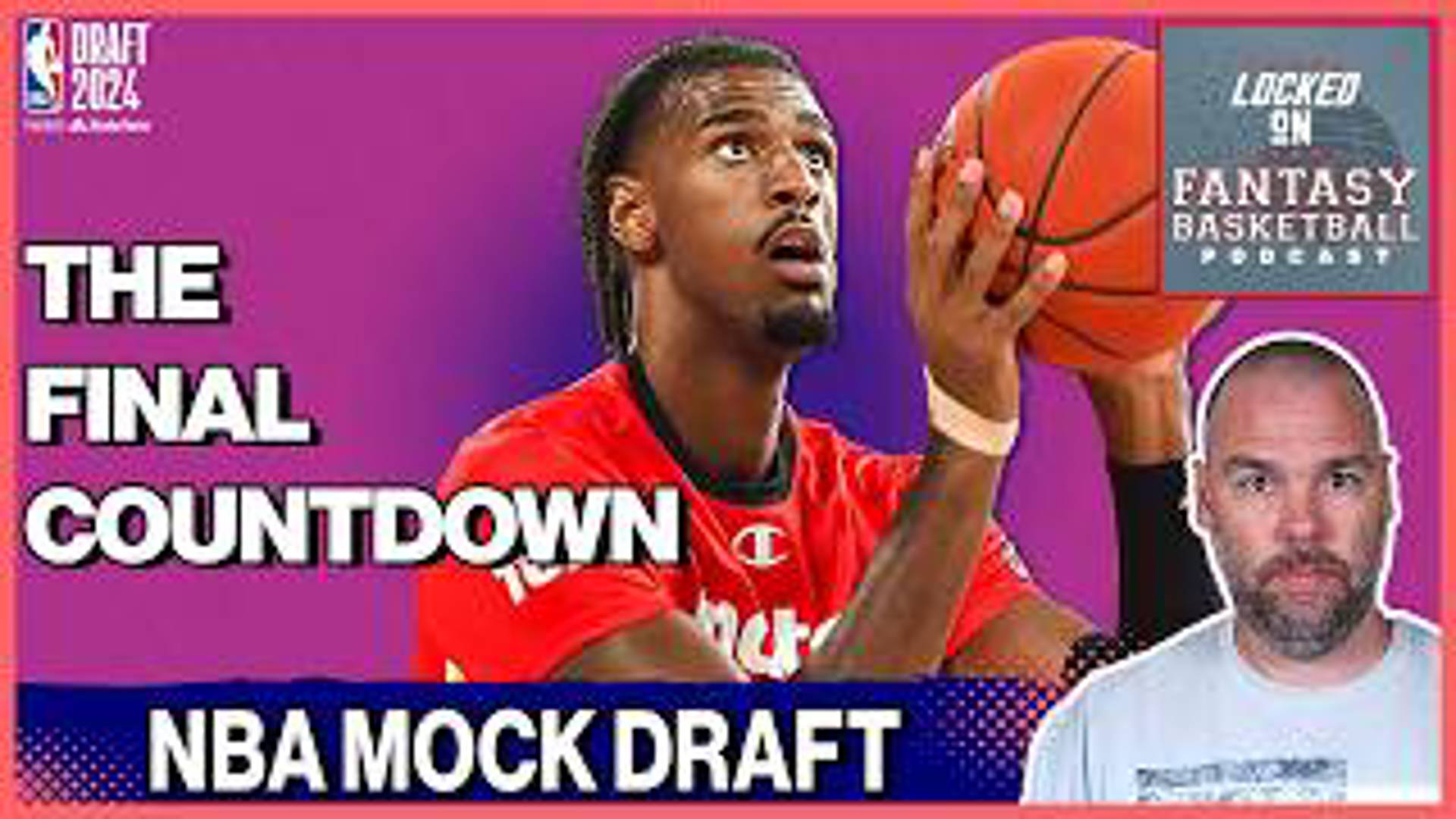 With just 24 hours left until the NBA Draft 2024, join Josh Lloyd for the final mock draft! Dive deep into big bold predictions and very early dynasty rookie tiers.