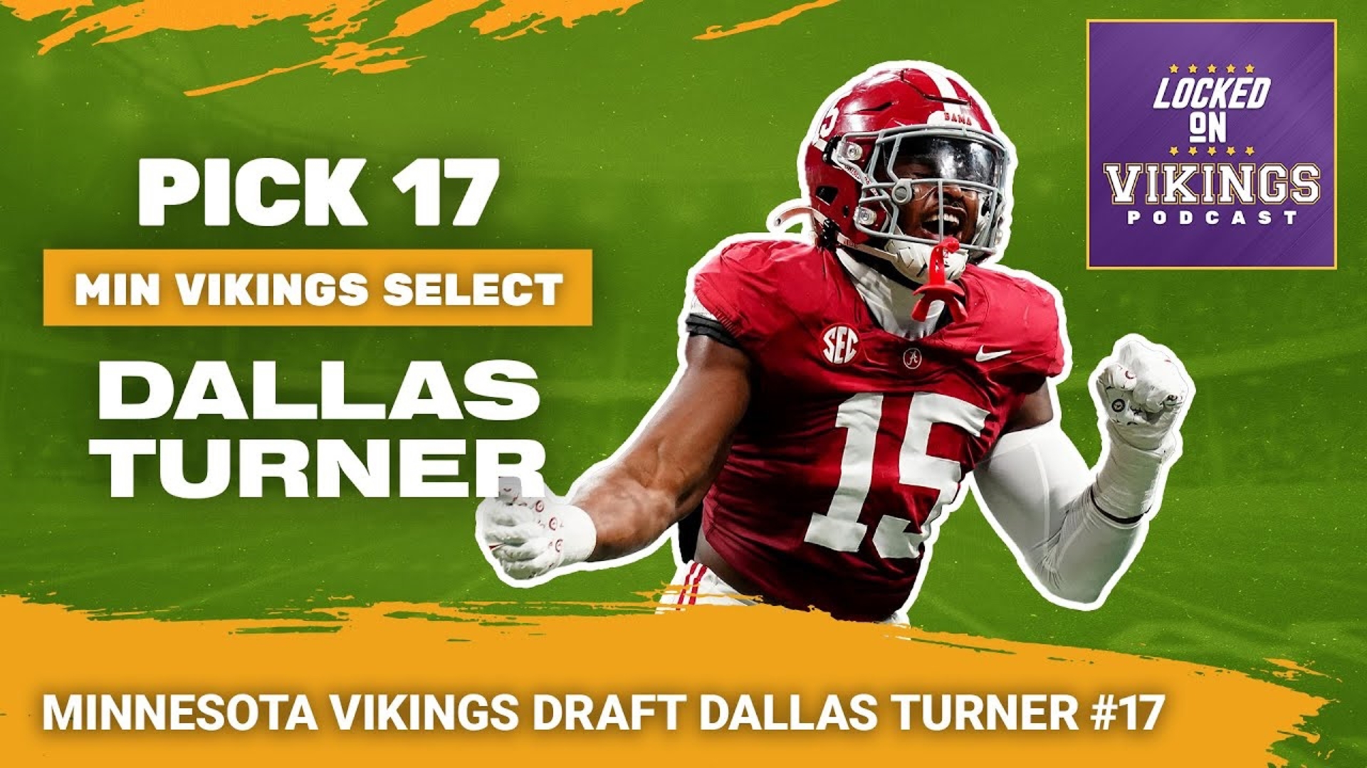 Minnesota Vikings Pick Dallas Turner 2024 NFL Draft Coverage