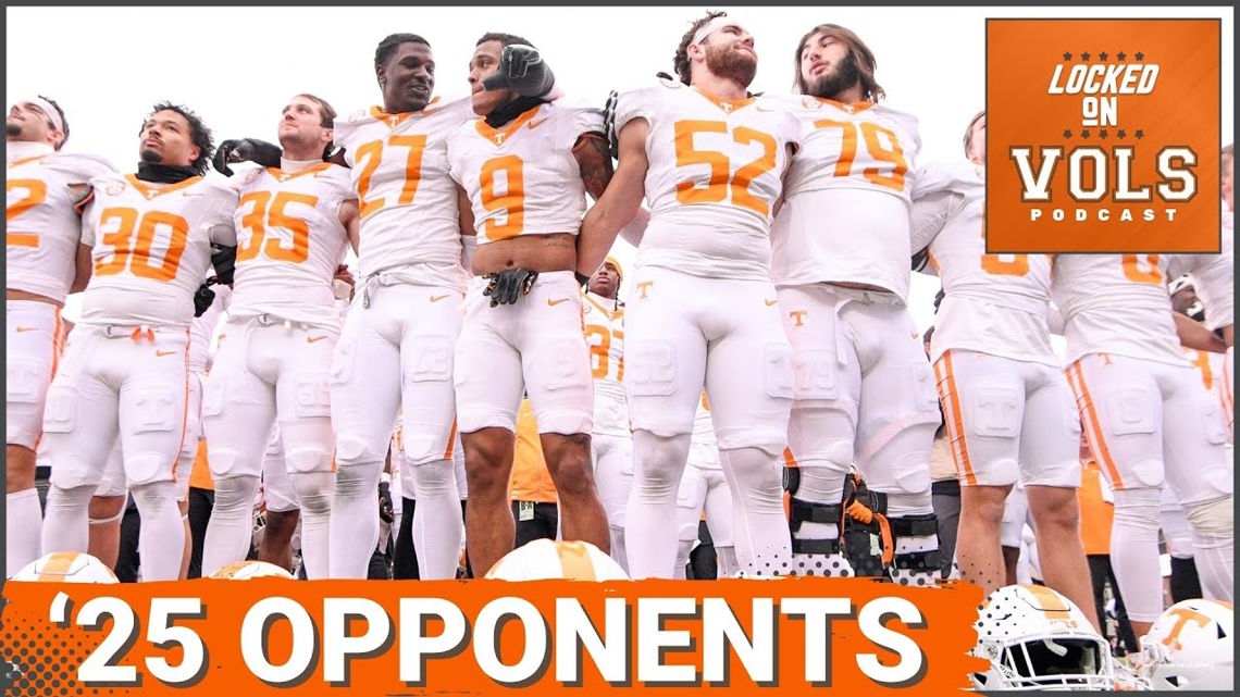 Ranking Tennessee Football’s 2025 Schedule Opponents Massive Road