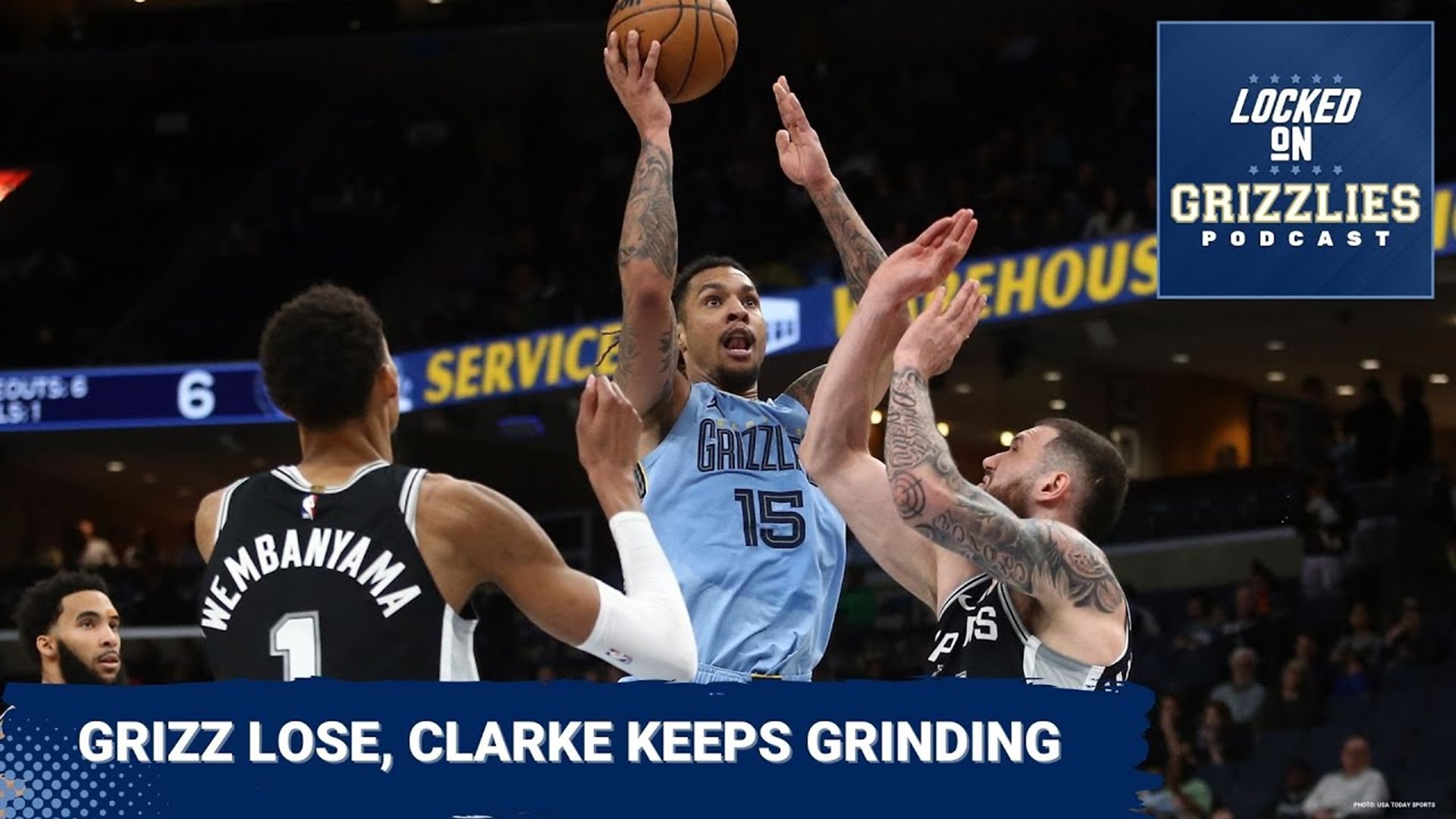 Memphis Grizzlies Winning Streak Over Spurs Ends - But Brandon Clarke's ...