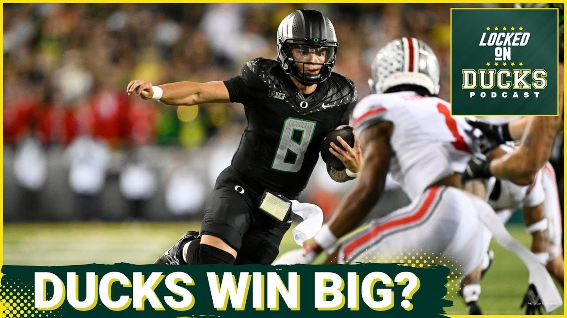 Oregon and Ohio State played an instant classic on October 12th, with Oregon winning 32-31 at Autzen Stadium.