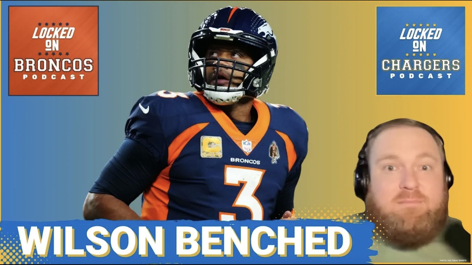 The Chargers game against the Broncos changed dramatically with the shocking news that Russell Wilson is getting benched.