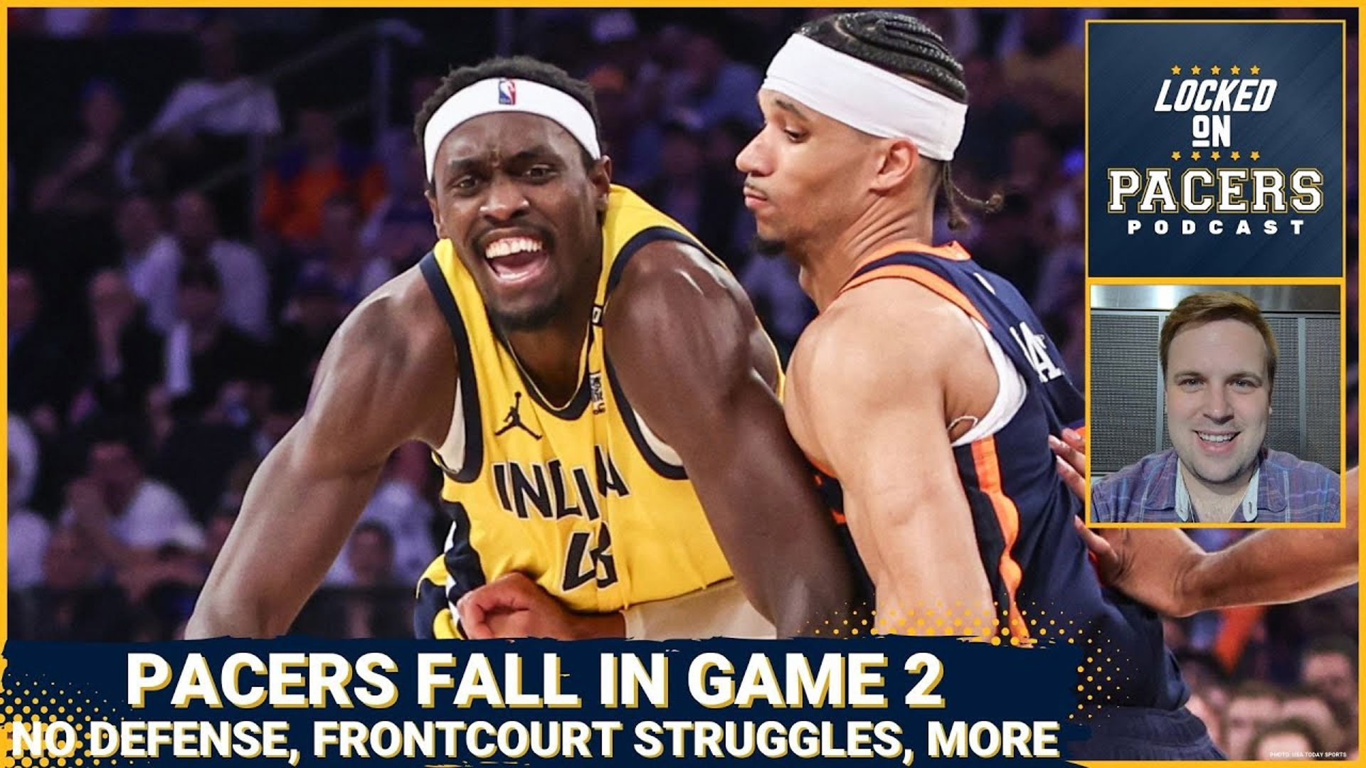 Frontcourt woes + poor 2nd half has Indiana Pacers down 0-2 vs New York Knicks. Can Pacers recover?