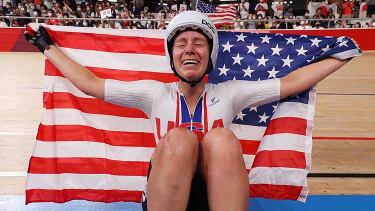 UCCS-alum wins U.S. its first women's Olympic track cycling gold