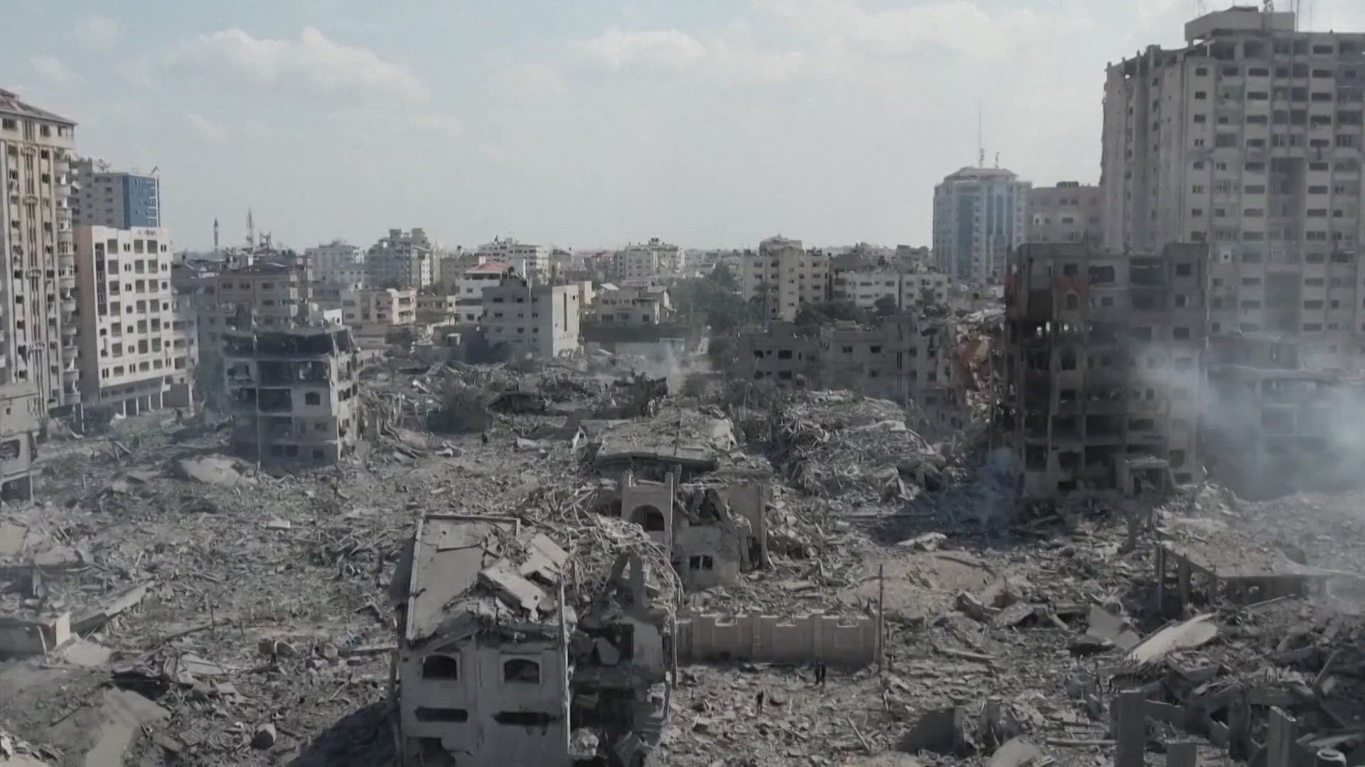 They say if Gaza doesn't get more help soon, people will be at risk for hunger and disease.