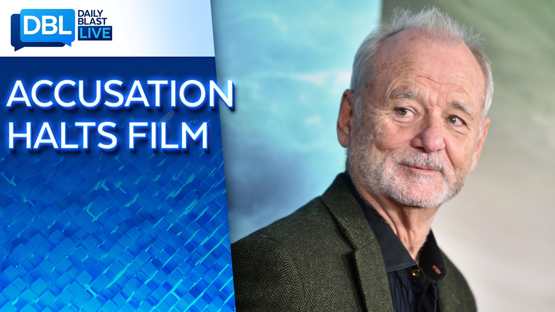 An allegation of inappropriate conduct against comedian Bill Murray has stalled production on the newest Aziz Ansari movie, "Being Mortal."