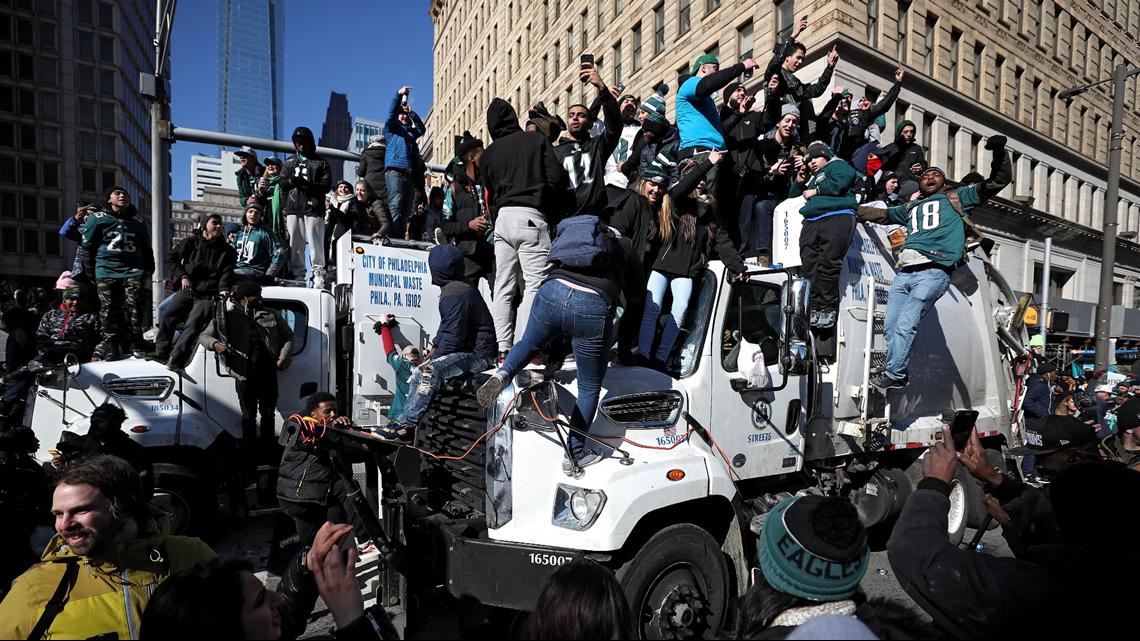 PHOTOS: Philadelphia Eagles NFL football Super Bowl victory parade
