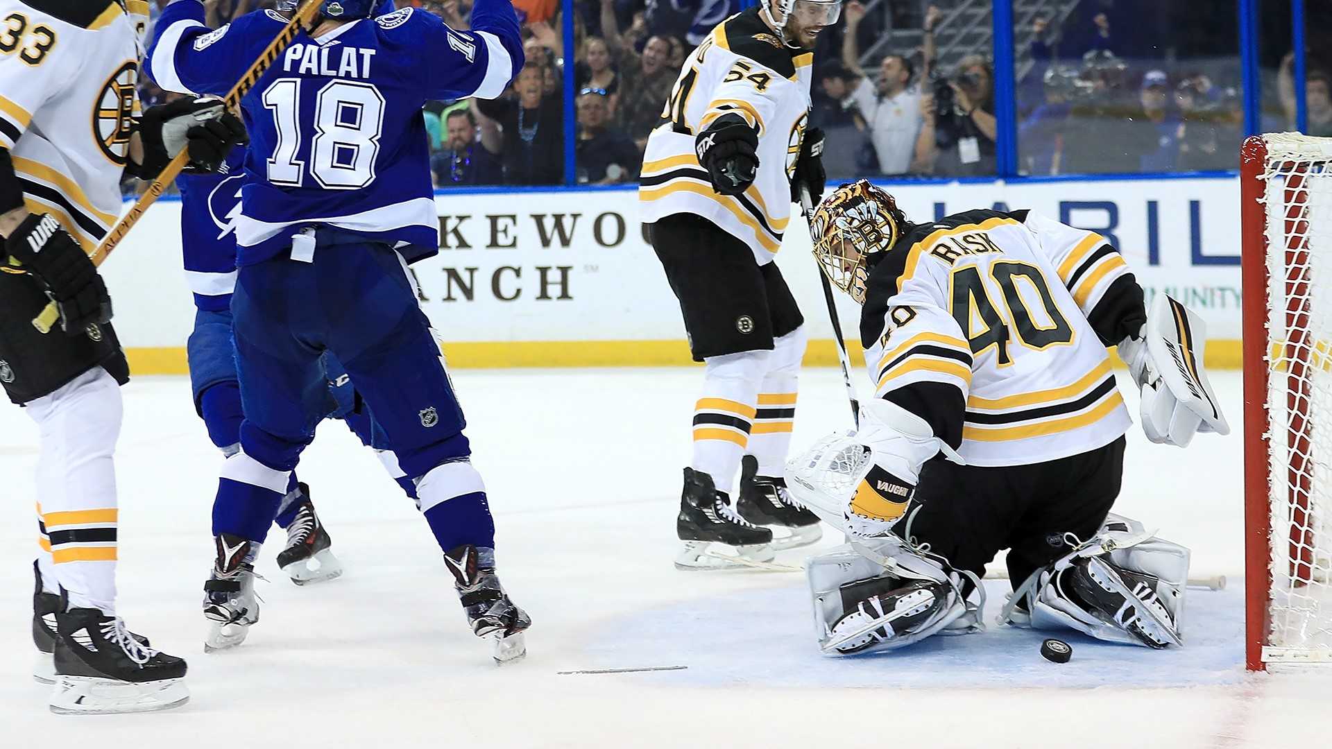 Bruins Goalie Loses His Cool After Losing A Skate Blade, Then Gives Up ...