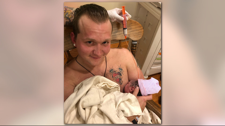 mom dad & baby photos